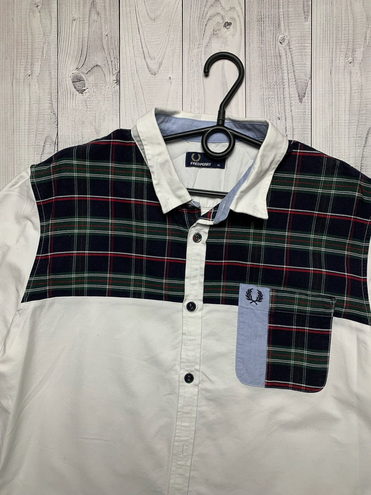 Fred Perry × Vintage Vintage Fred Perry shirt size XL logo Size US XL / EU 56 / 4 - 2 Thumbnail