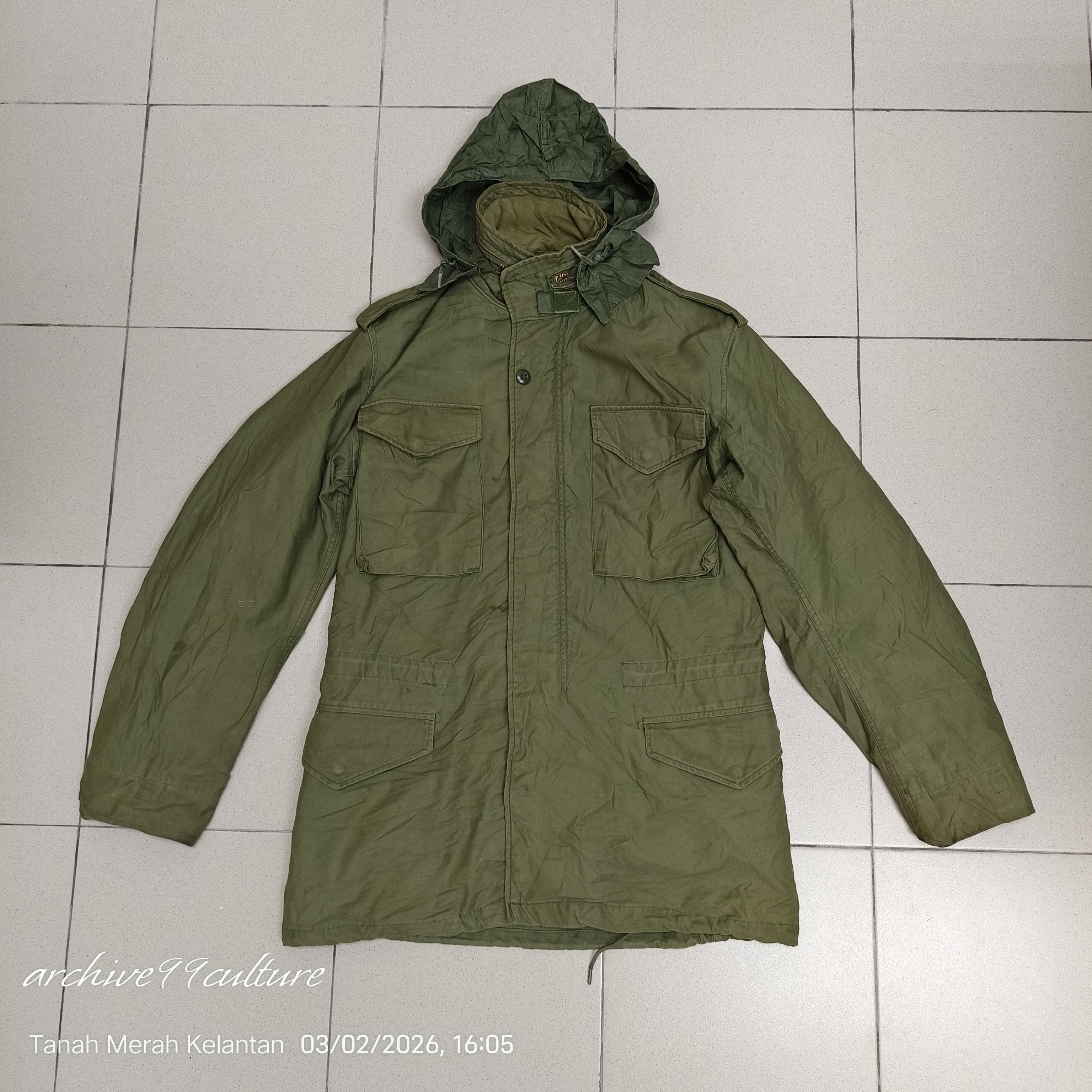 Vintage Vintage 1972 US Army M-65 Field Jacket Rolane Sportswear Size US S / EU 44-46 / 1 - 3 Thumbnail