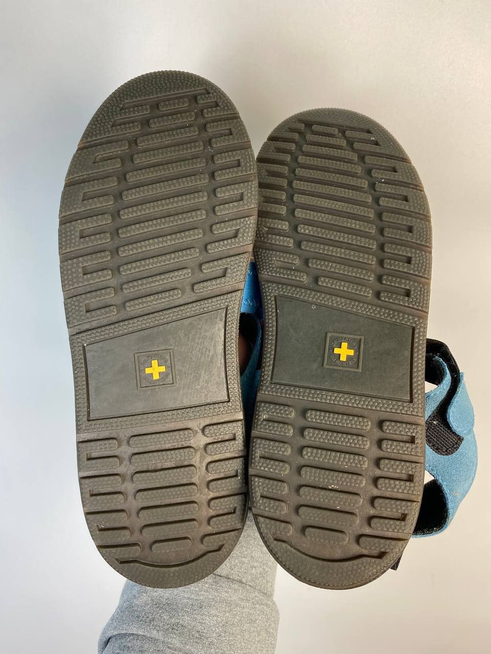 Dr. Martens × Vintage Dr Martens Sandals Blue Black Hook Loop Size us 6.5 Size US 6.5 / IT 36.5 - 5 Thumbnail