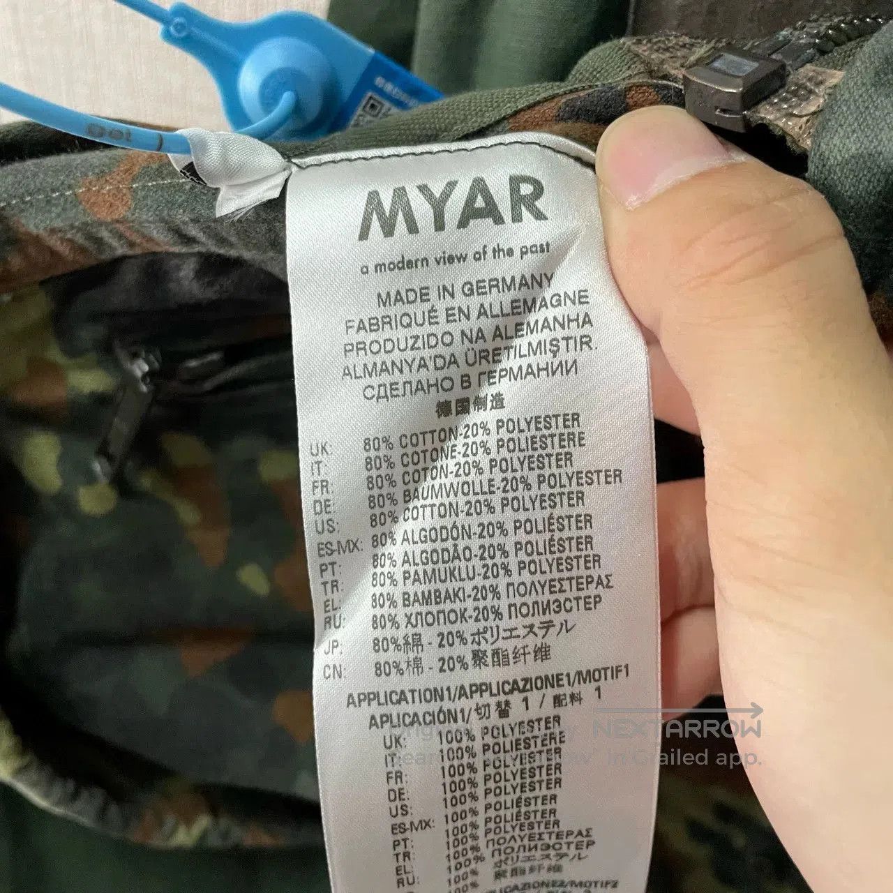 Other MYAR Camouflage Pocket Coat. Size US M / EU 48-50 / 2 - 4 Thumbnail