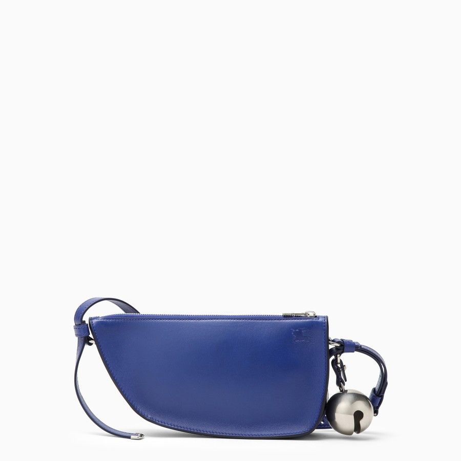 Burberry o1d2blof0824 Size : OS / Leather Shoulder Bag in Blue Size ONE SIZE - 3 Thumbnail