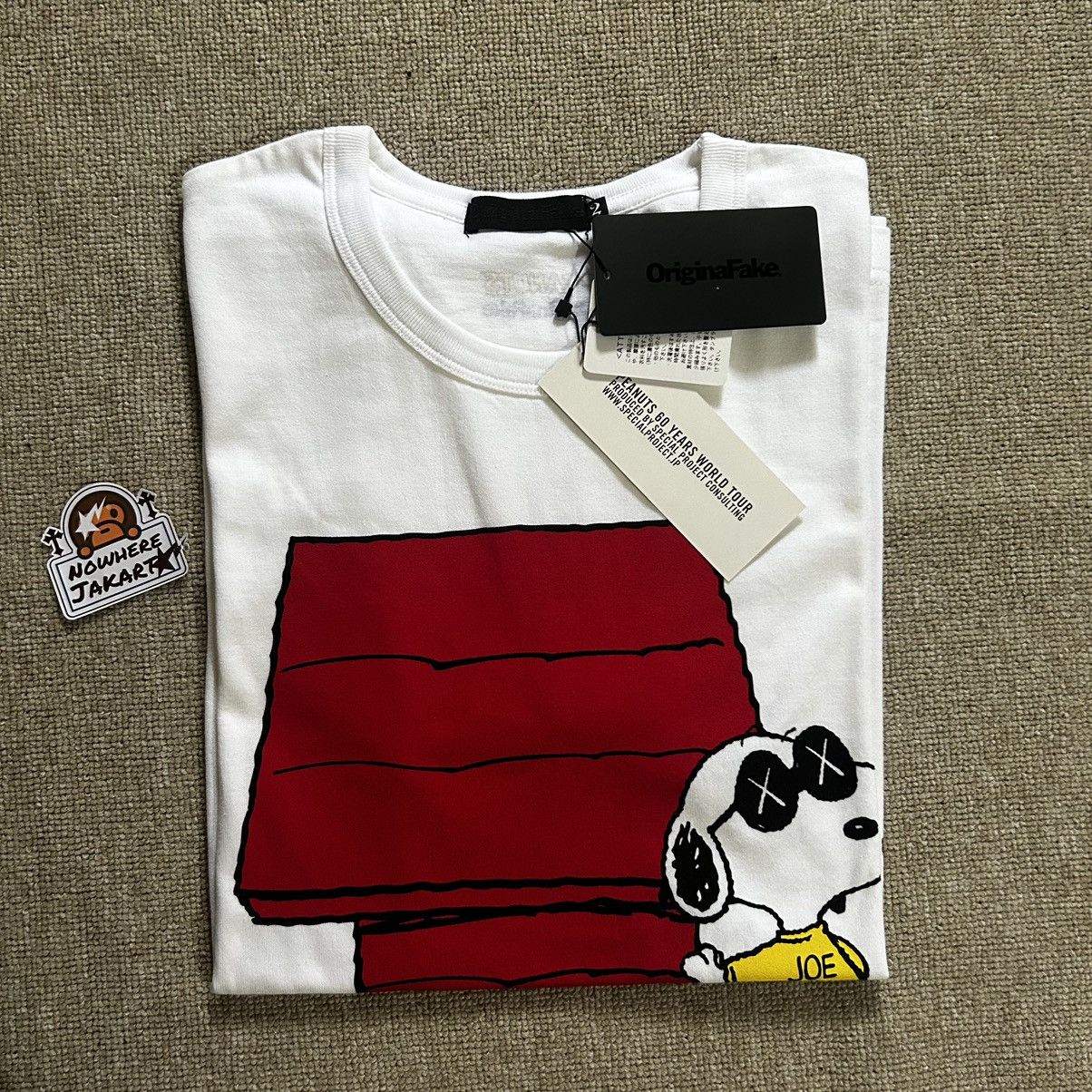 Kaws Kaws Original Fake x Peanuts Tee Size US M / EU 48-50 / 2 - 3 Thumbnail