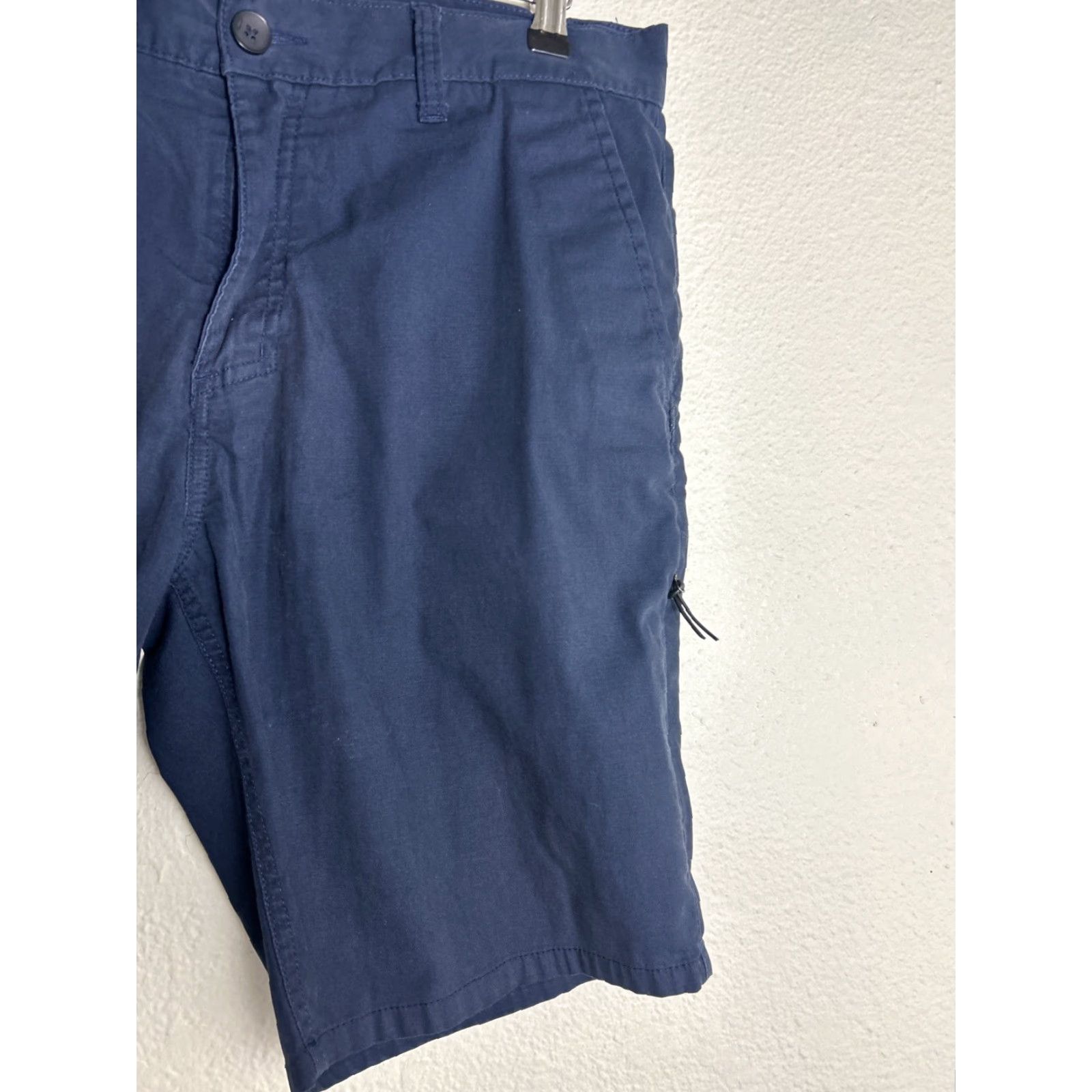 Oakley Oakley Mens Cargo Shorts Navy Blue Cotton 34x10 Size US 34 / EU 50 - 5 Thumbnail