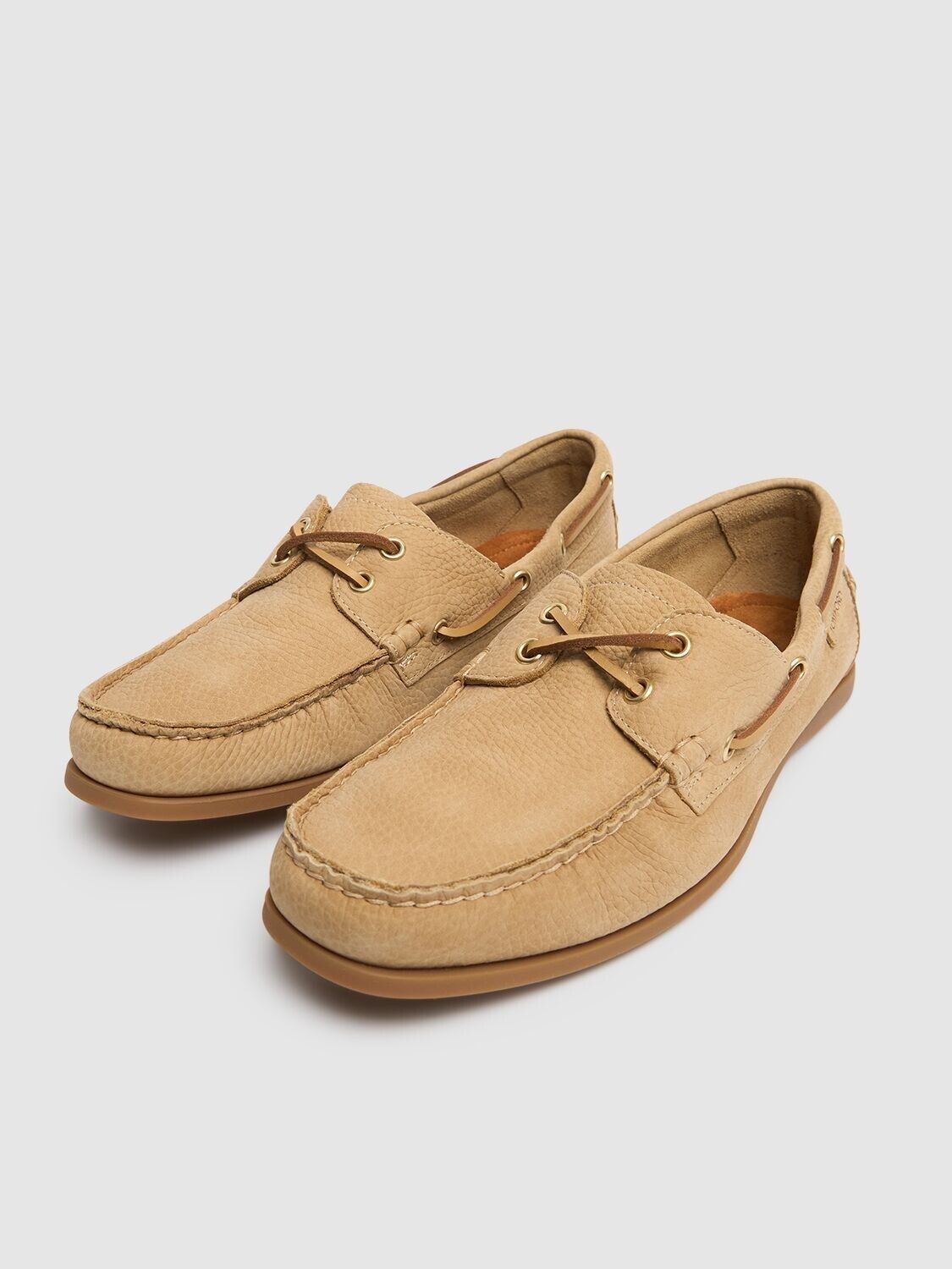 Tom Ford TOM FORD Robin Peanut/Amber Nubuck Loafers Size US 7 / IT 37 - 2 Thumbnail