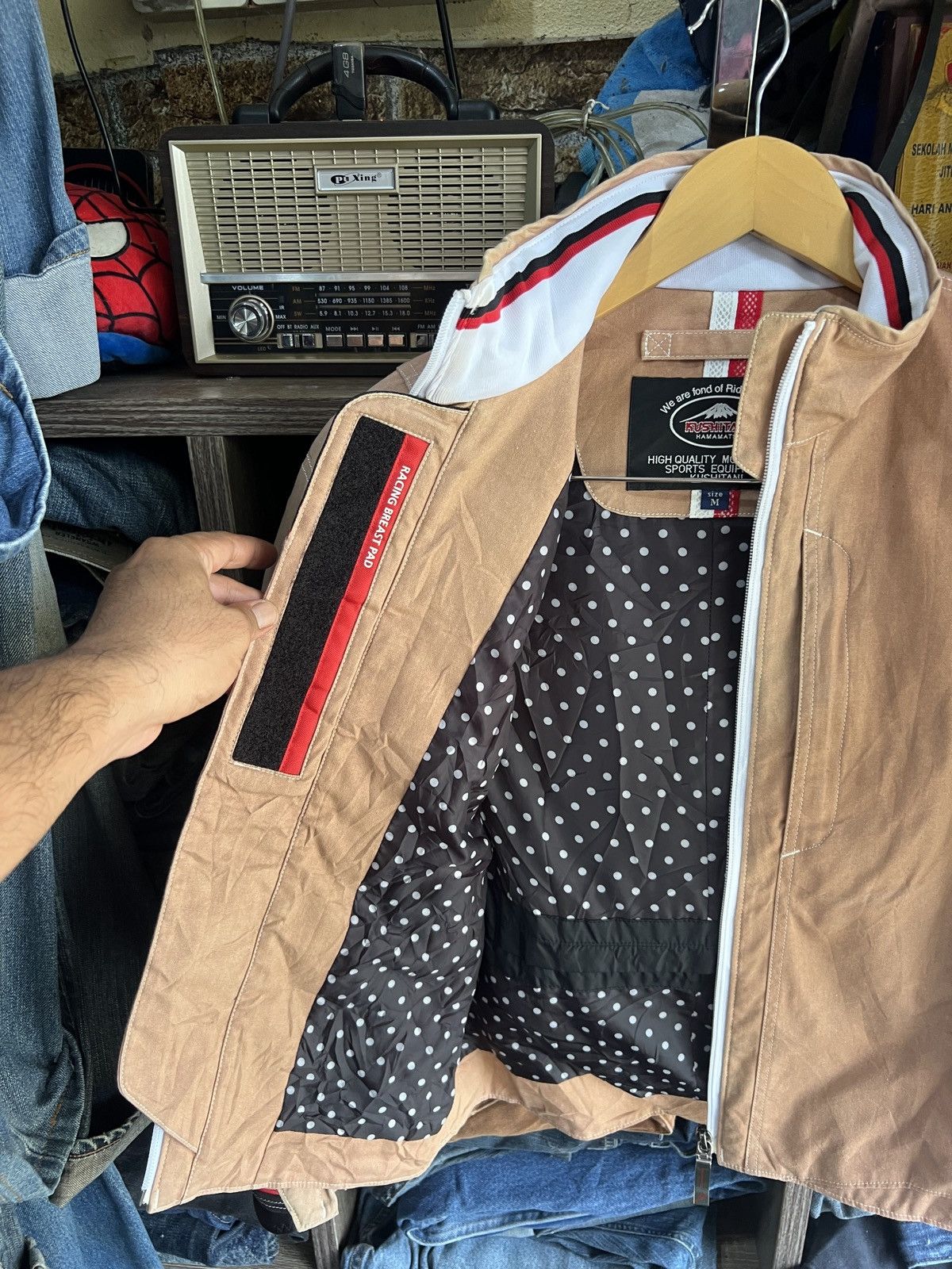 Japanese Brand 🔥Kushitani Hamamatsu Bike Jacket With Pad Size S / US 4 / IT 40 - 11 Thumbnail