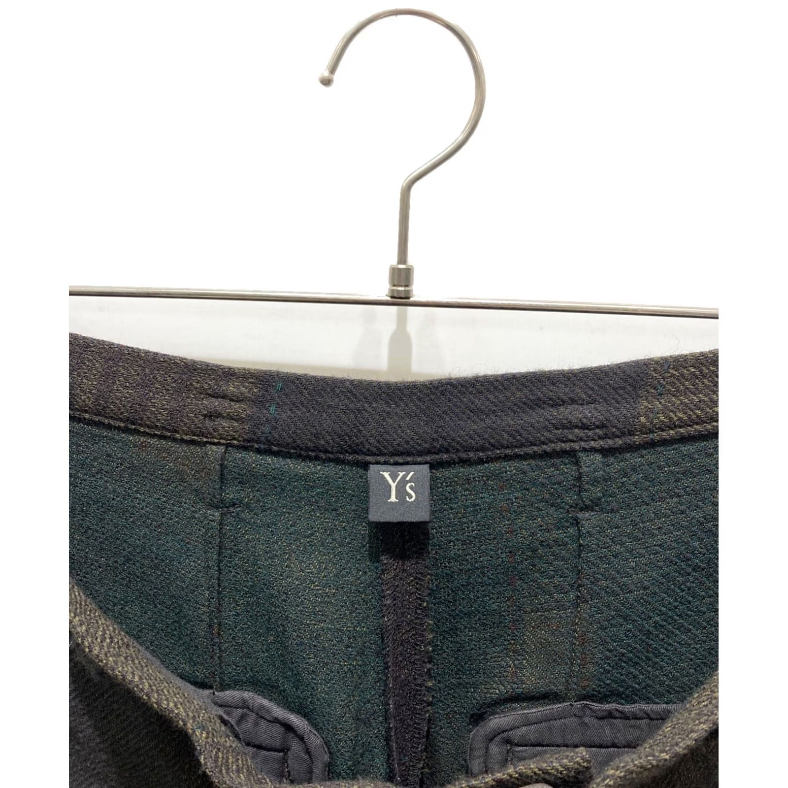 Yohji Yamamoto Yohji Yamamoto Pants Wool Size 2 Brown Solid Patchwork Ladies Regular Dress Pants Womens Size 26" / US 2 / IT 38 - 6 Thumbnail