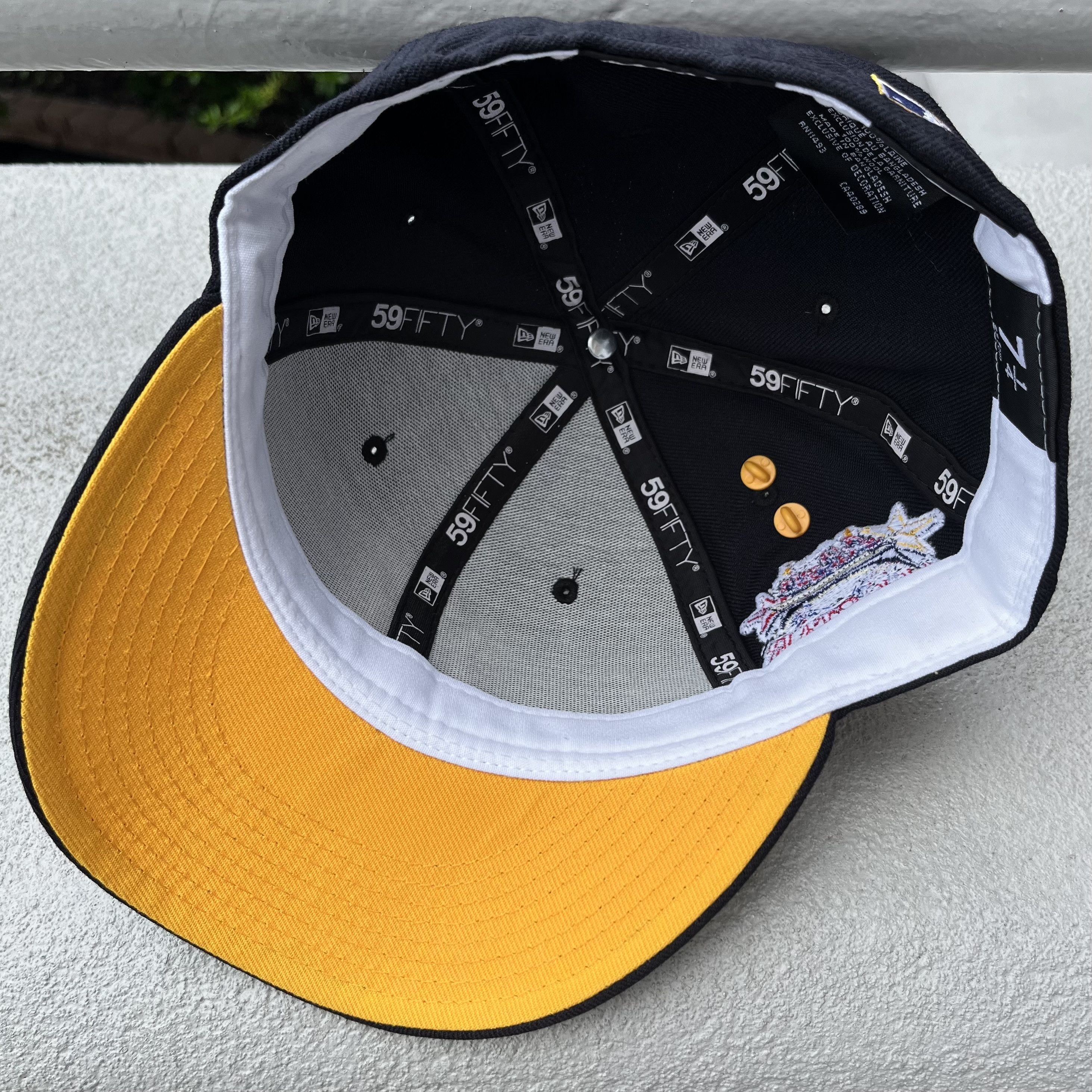 Hat Club × MyFitteds × New Era New York Yankees 2000 ASG Patch Wool Fitted Hat 7 1/4 Size ONE SIZE - 5 Thumbnail