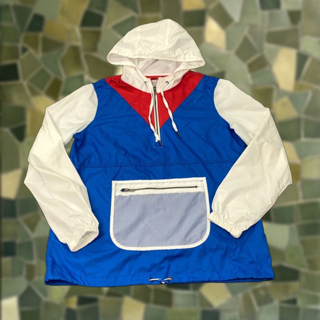 Empyre Empyre Jacket Mens L Red Windbreaker Zip Front Lightweight Collared Pockets Reflective 1/4 Zip Size US L / EU 52-54 / 3 - 1 Thumbnail