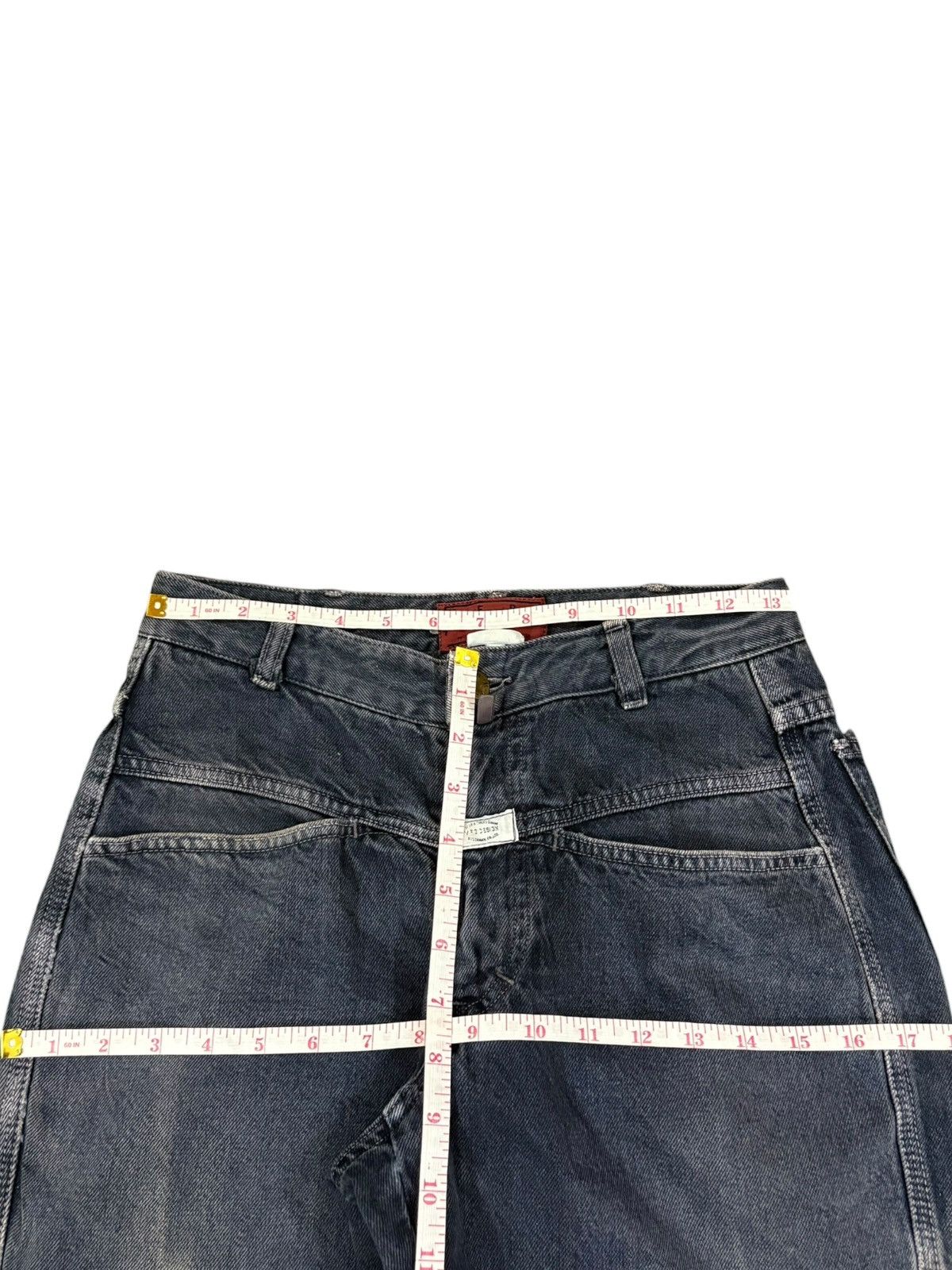 Marithe + Francois Girbaud Vintage Marithe Francois Girbaud Avant Garde Jeans Size US 27 - 11 Thumbnail