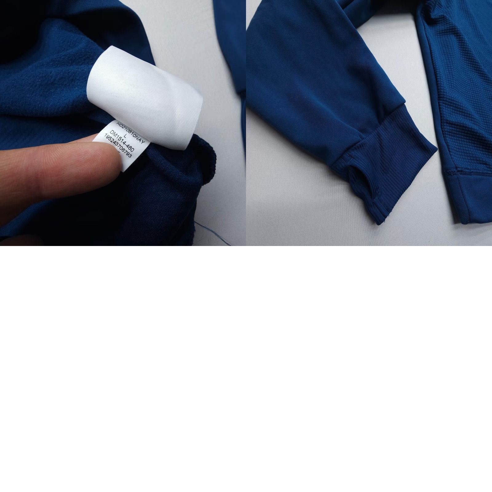 Nike Nike Dri-Fit Icon Clash Midlayer Top Women Size L Blue Fleece Half Zip Mock Neck Size L / US 10 / IT 46 - 8 Thumbnail