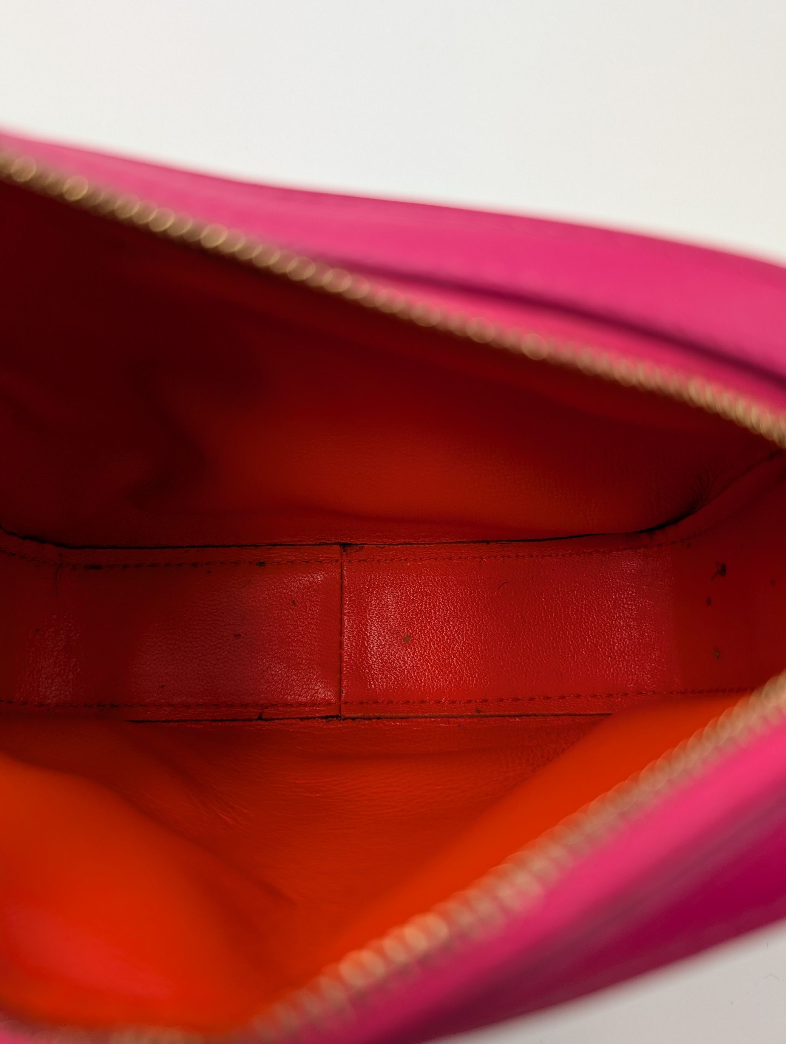 Celine Celine Pink Leather Celine Clutch Bag Size ONE SIZE - 8 Thumbnail