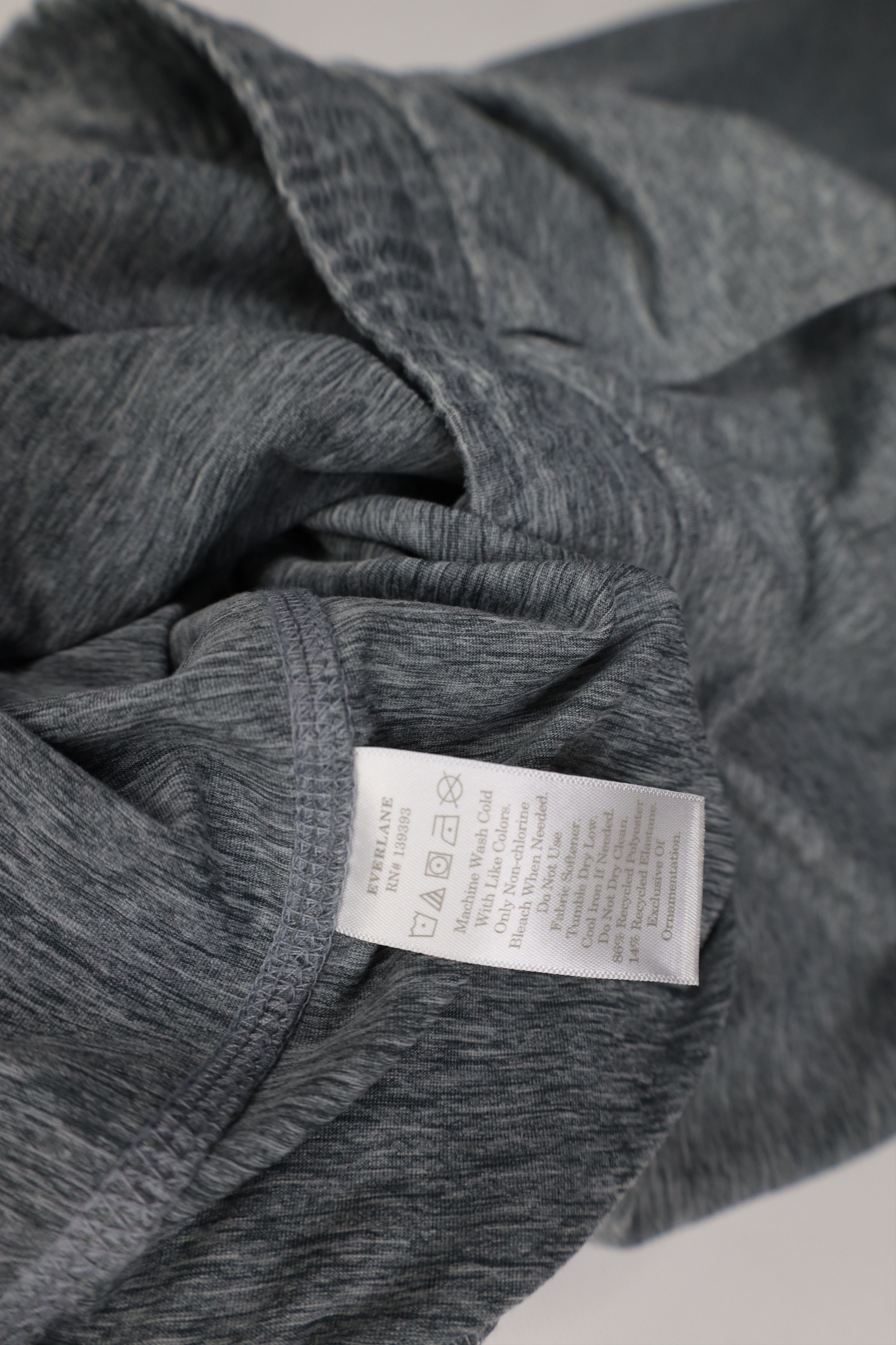 Everlane × Vintage Everlane Distressed Jersey Cuffed Joggers Pants Heather Gray Size US 38 / EU 54 - 8 Thumbnail