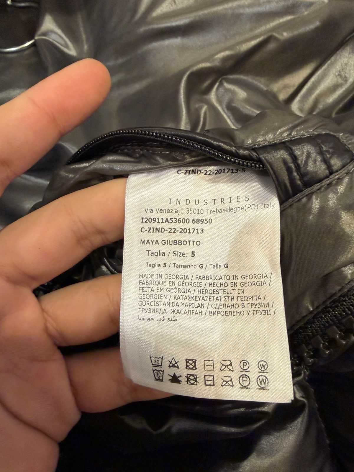 Moncler Moncler Maya Guibbotto Jacket Size US XXL / EU 58 / 5 - 5 Thumbnail
