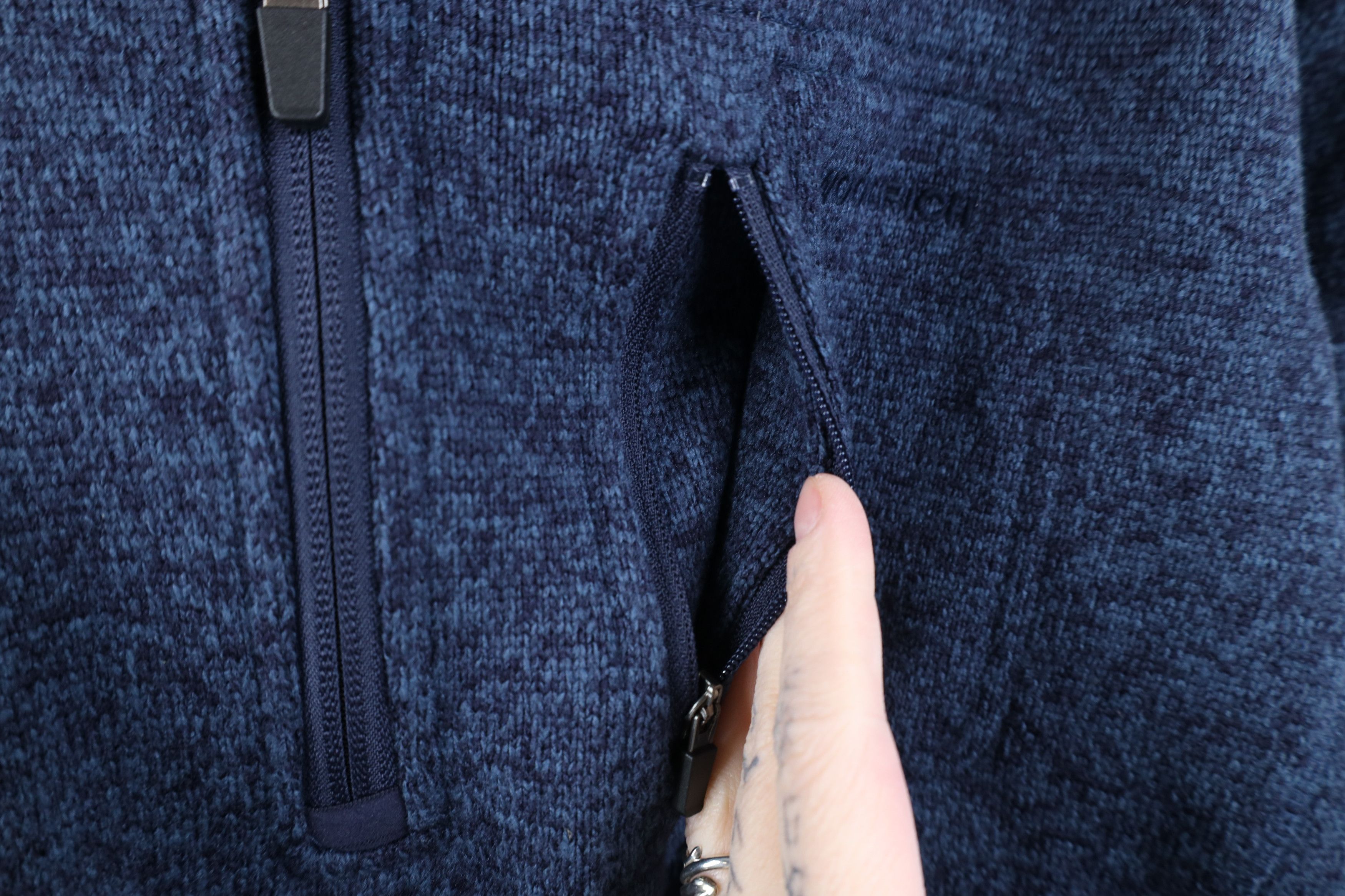 Woolrich Woolen Mills Vintage Y2K Woolrich Knit 1/4 Half Zip Pullover Sweater Blue Size US L / EU 52-54 / 3 - 5 Thumbnail