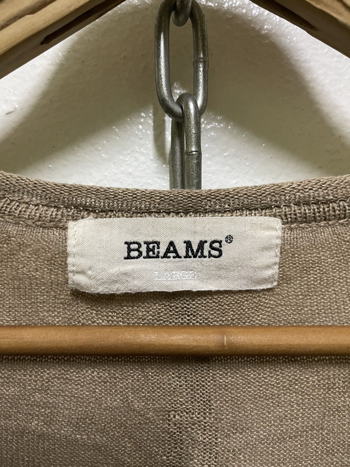 Beams Plus × Japanese Brand Beams Knit Long Sleeve T Shirt Size US L / EU 52-54 / 3 - 8 Thumbnail