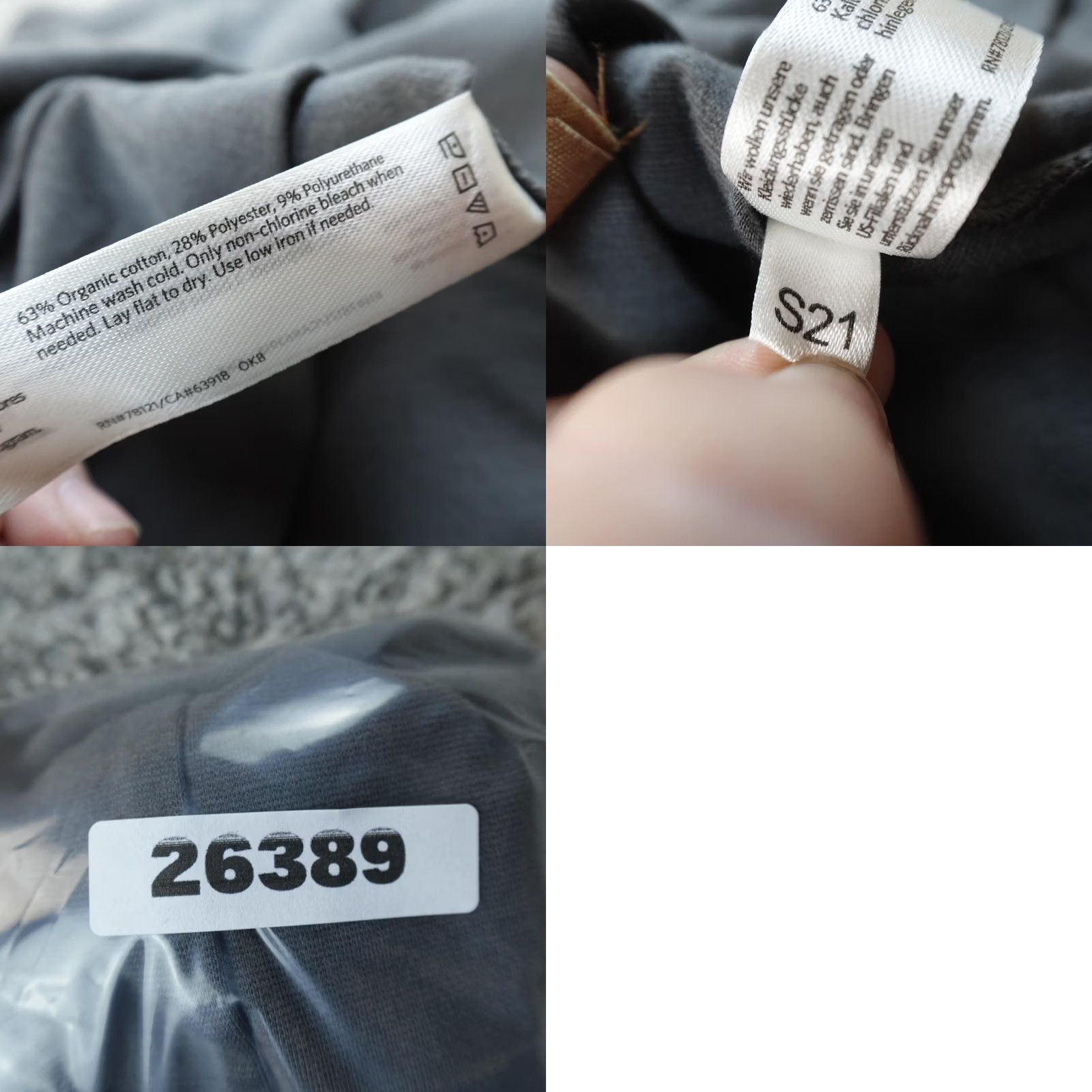 Eileen Fisher Eileen Fisher Cardigan Womens XL Gray Organic Cotton Kimono Open Front Top Size XL / US 12-14 / IT 48-50 - 8 Thumbnail