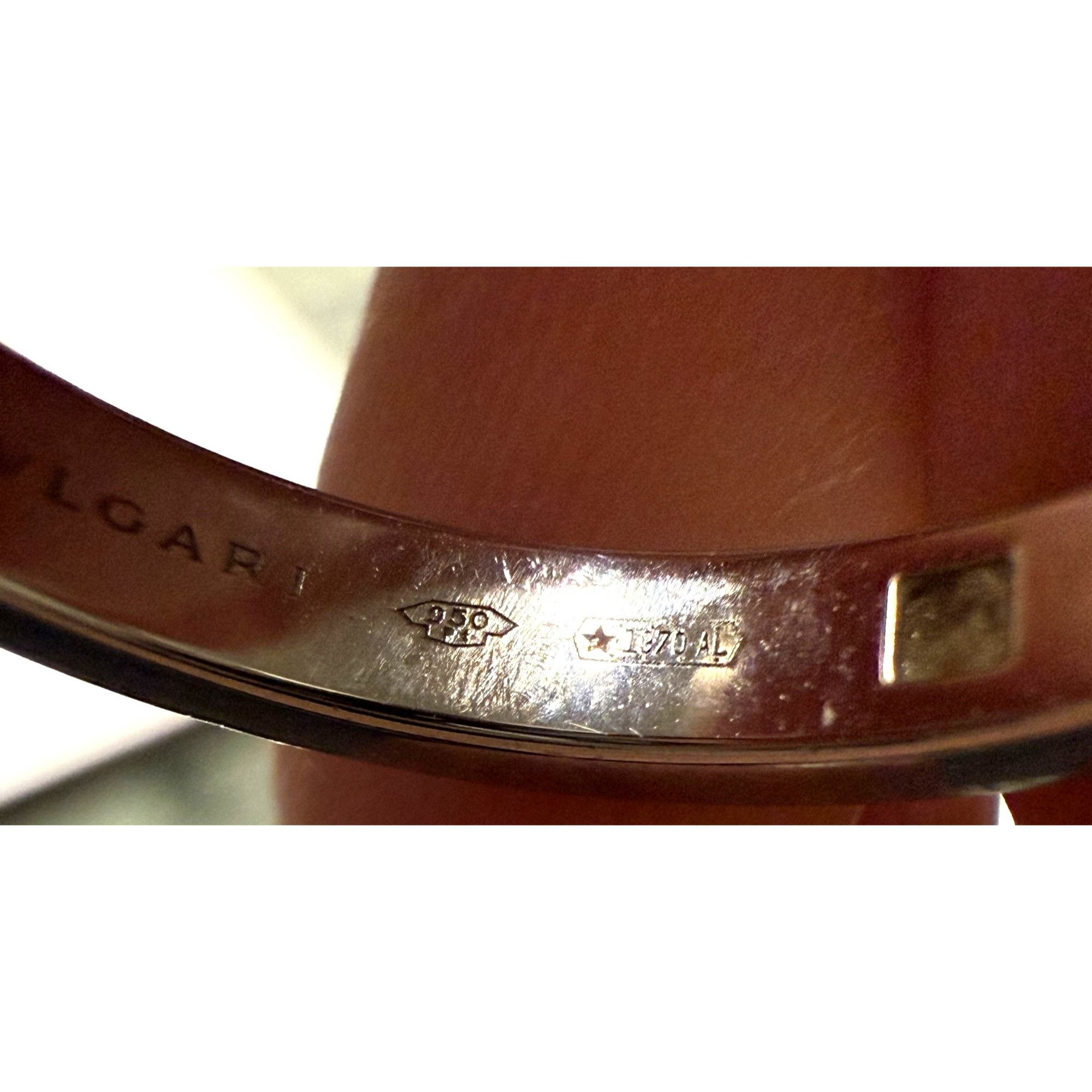 Bvlgari Bvlgari Platinum Diamond Band Ring With Original Box & Packa Size ONE SIZE - 10 Thumbnail