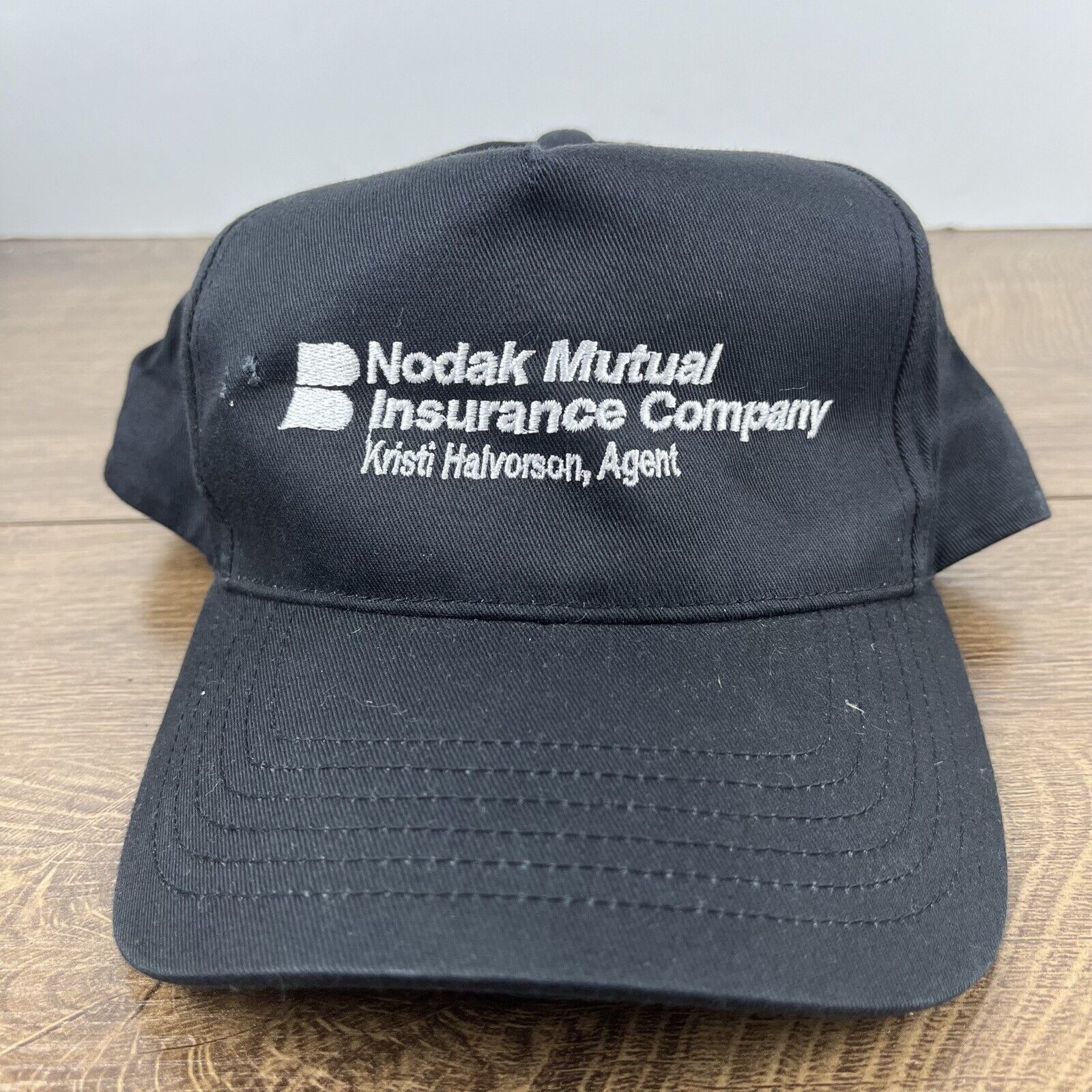 Other Nodak Mutual Insurance Hat Black Cap Hat Adjustable Hat Blac Size ONE SIZE - 3 Thumbnail
