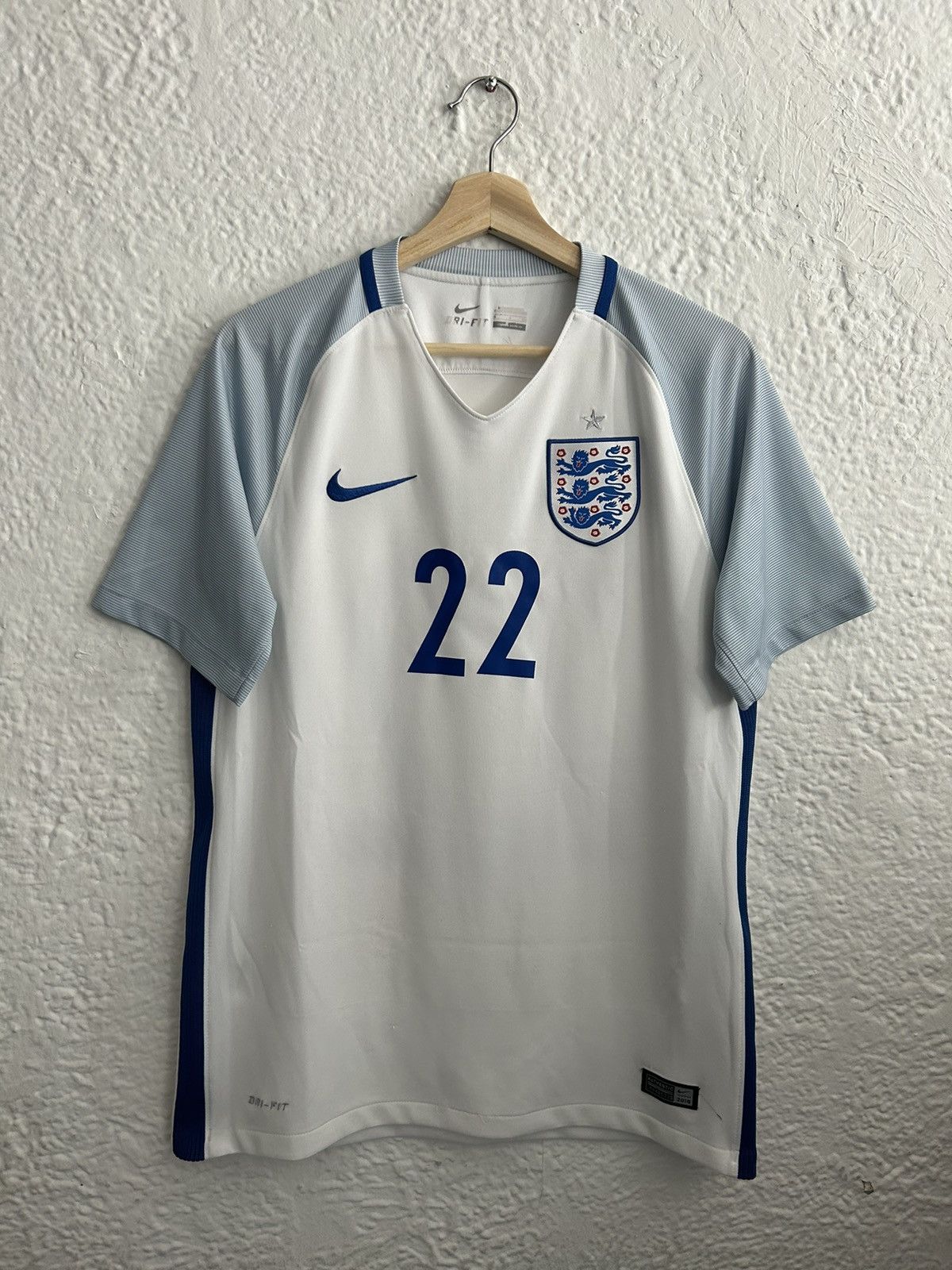Nike Euro 2016 Marcus Rashford England Nike Home Kit Size US S / EU 44-46 / 1 - 2 Thumbnail