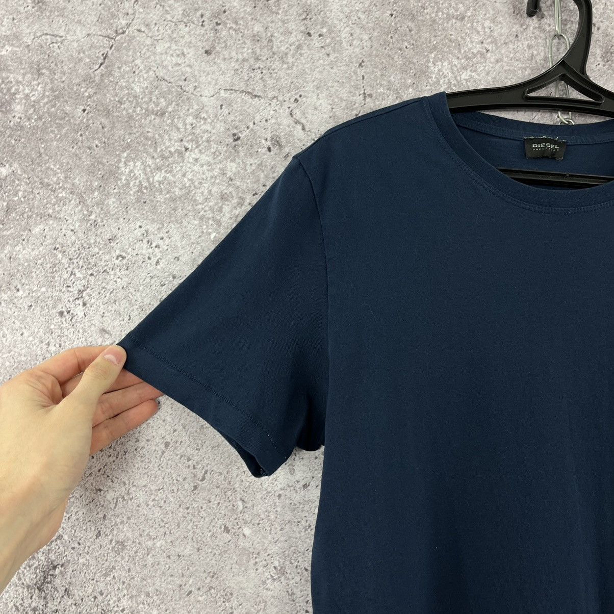 Diesel × Vintage Diesel Underwear T-Shirt Small Logo Navy Size L Size US L / EU 52-54 / 3 - 2 Thumbnail