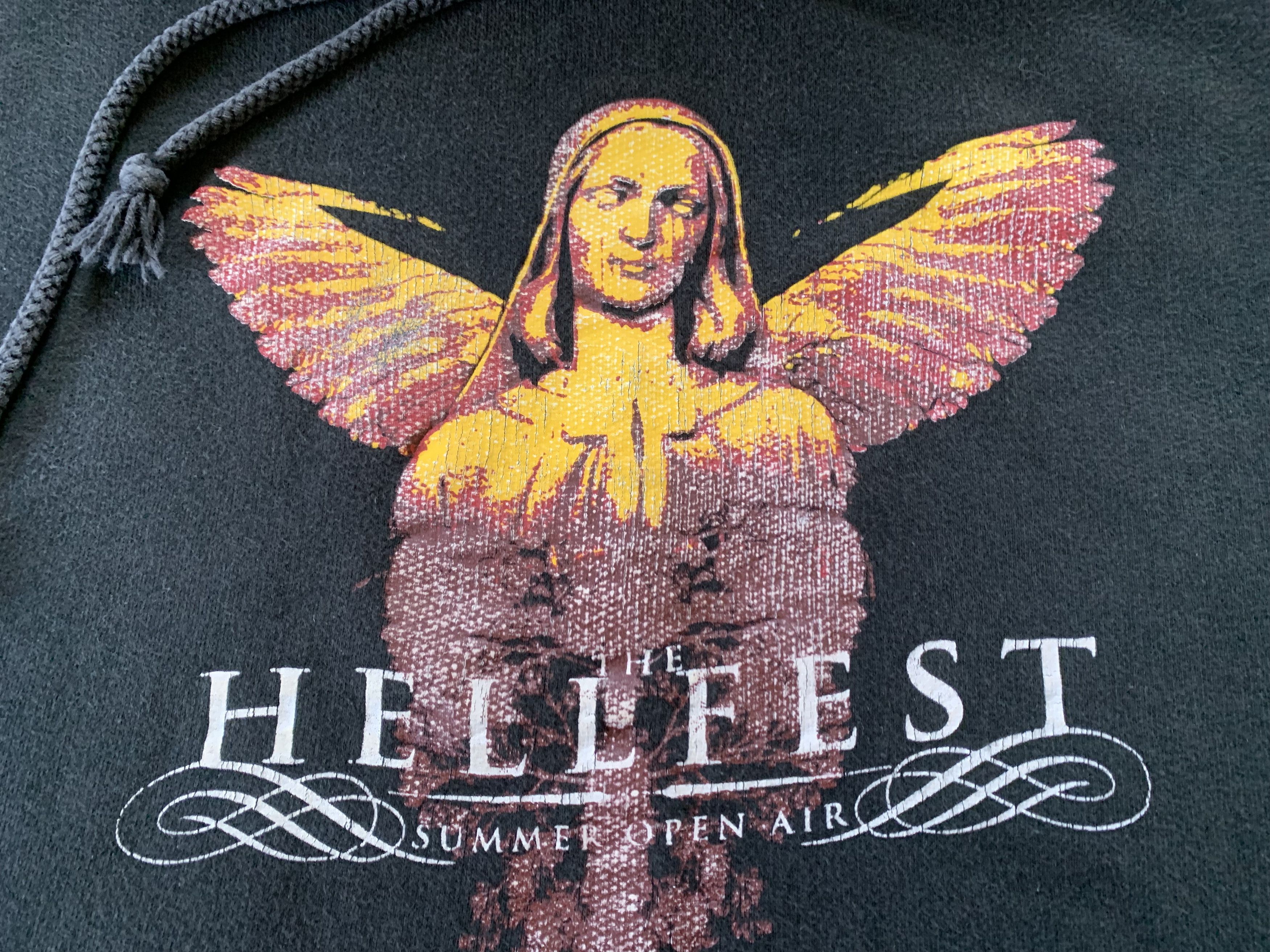 Band Tees × Vintage Rare Vintage Starworld HellFest Printed Hoodie Size US M / EU 48-50 / 2 - 5 Thumbnail