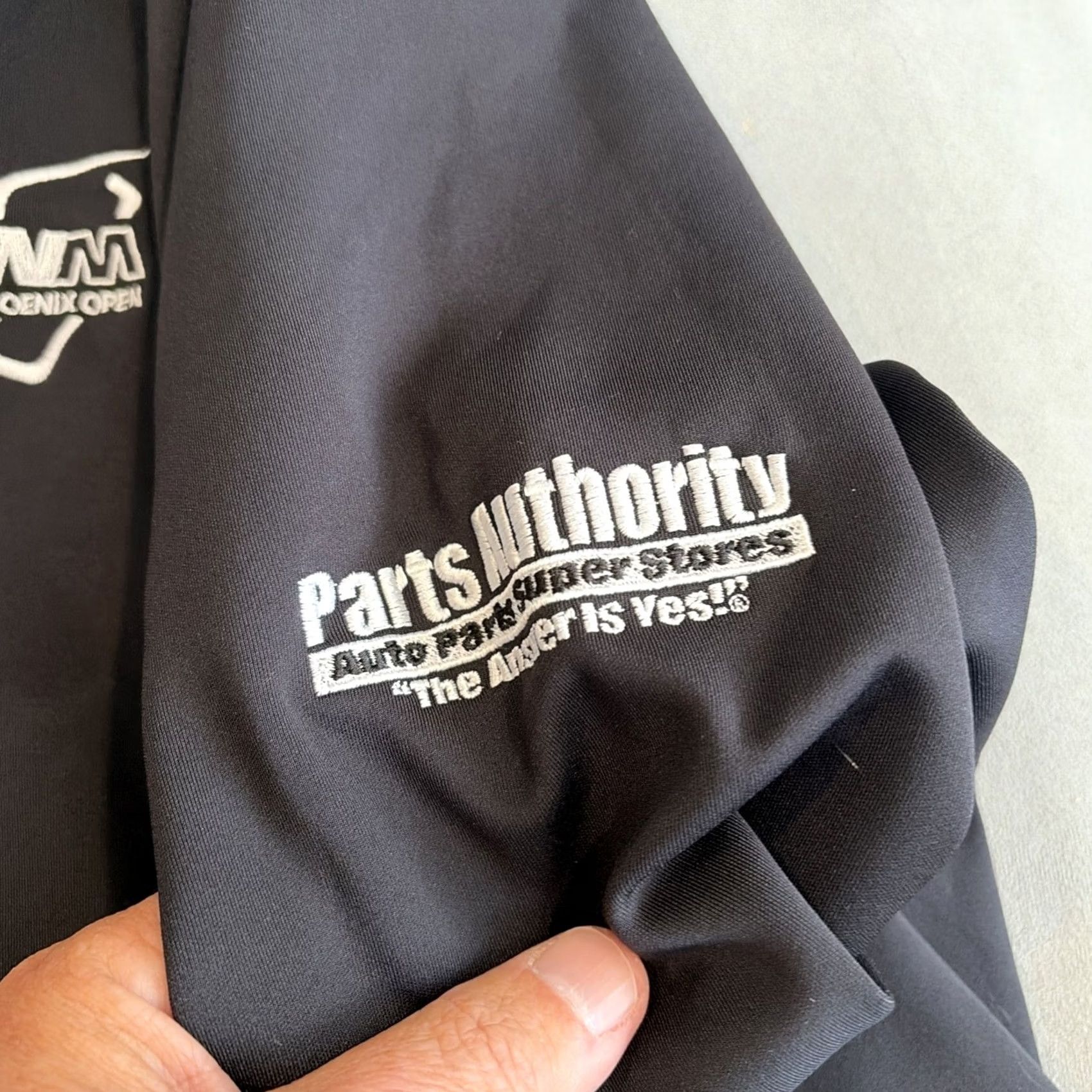 Vintage Fairway & Greene Quarter Zip WM Phoenix Open XL Black Mens Activewear Open Zip Casual Shirt Size US XL / EU 56 / 4 - 4 Thumbnail
