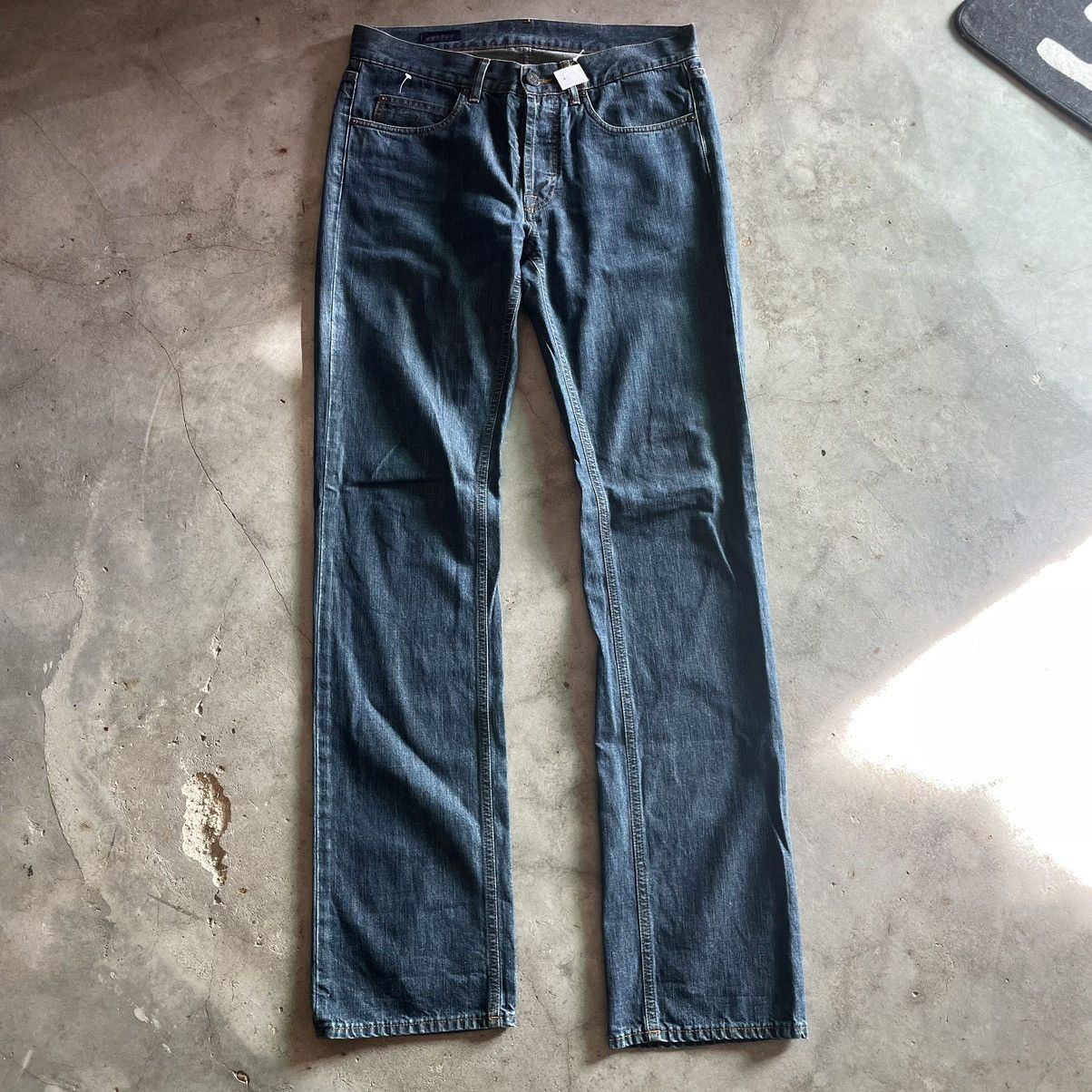 Acne Studios × Lanvin × Vintage Lanvin x Acne basic denim pants jeans straight Size US 34 / EU 50 - 1 Thumbnail