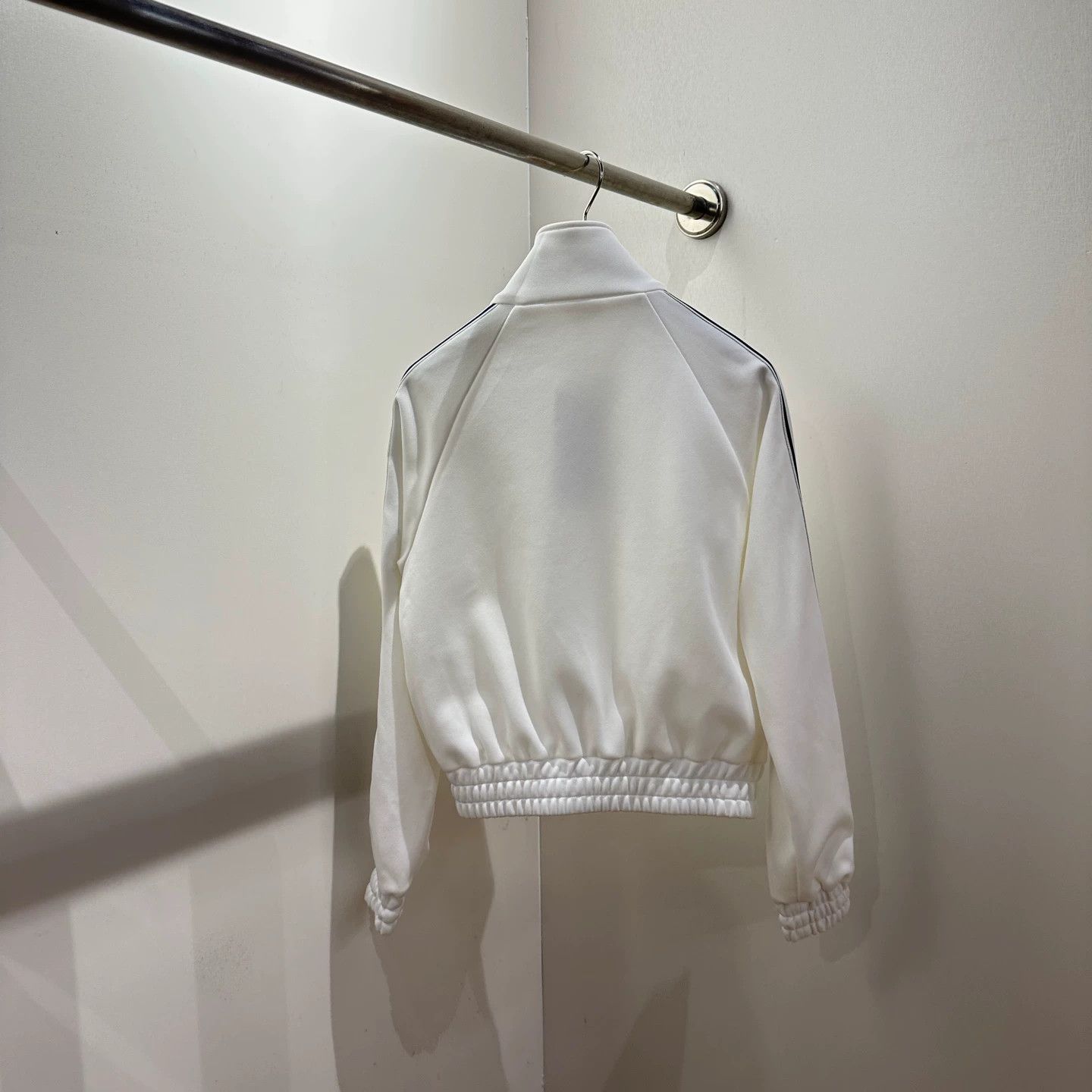 Celine CELINE May288 Side Stripe Zip Jacket S Size S / US 4 / IT 40 - 2 Thumbnail