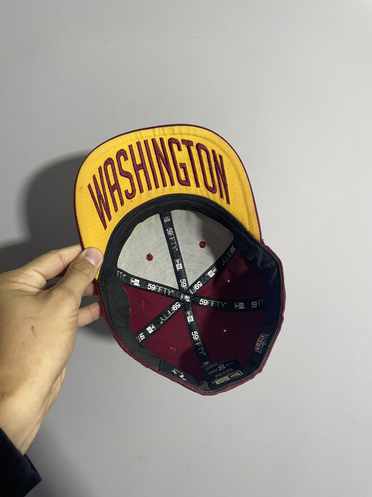 NFL × Vintage RedSkins Washington NFL New Era Hat Size ONE SIZE - 4 Thumbnail