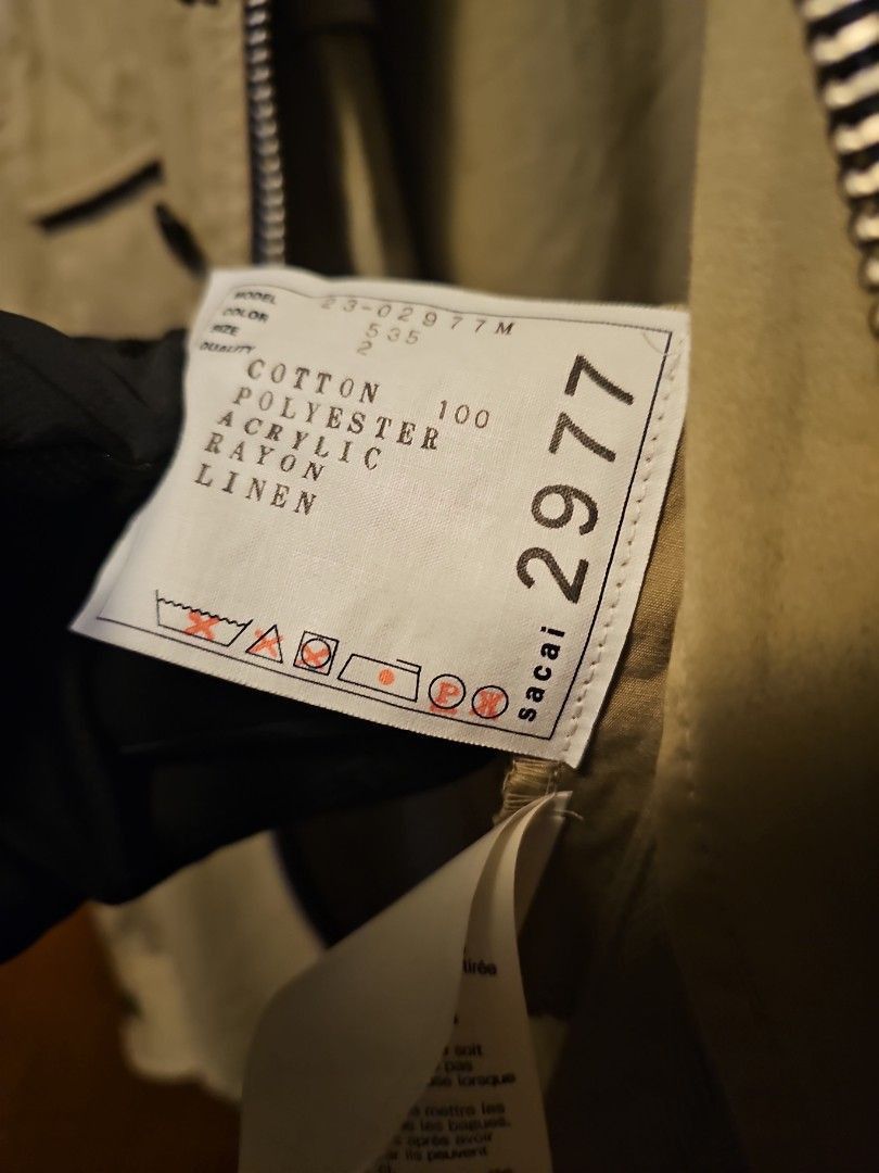 Sacai sacai 2977 shirt jacket Size US M / EU 48-50 / 2 - 6 Thumbnail