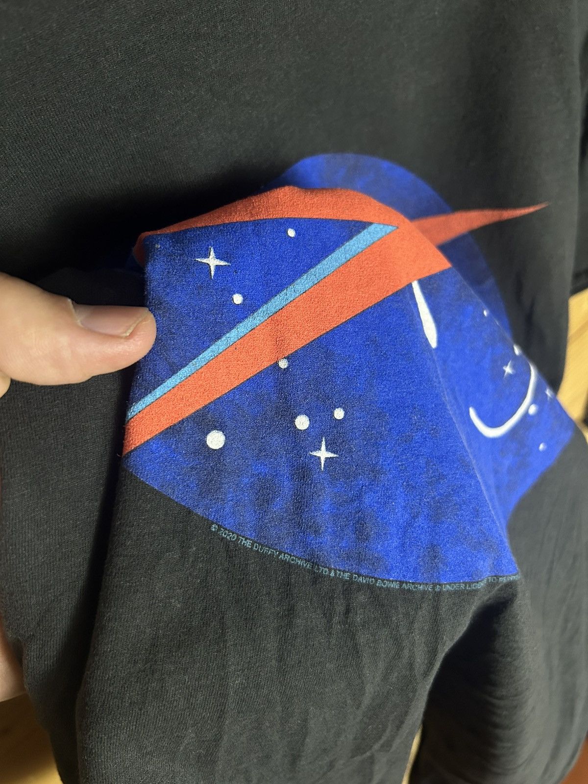Band Tees David Bowie nasa parody t shirt Size US M / EU 48-50 / 2 - 4 Thumbnail