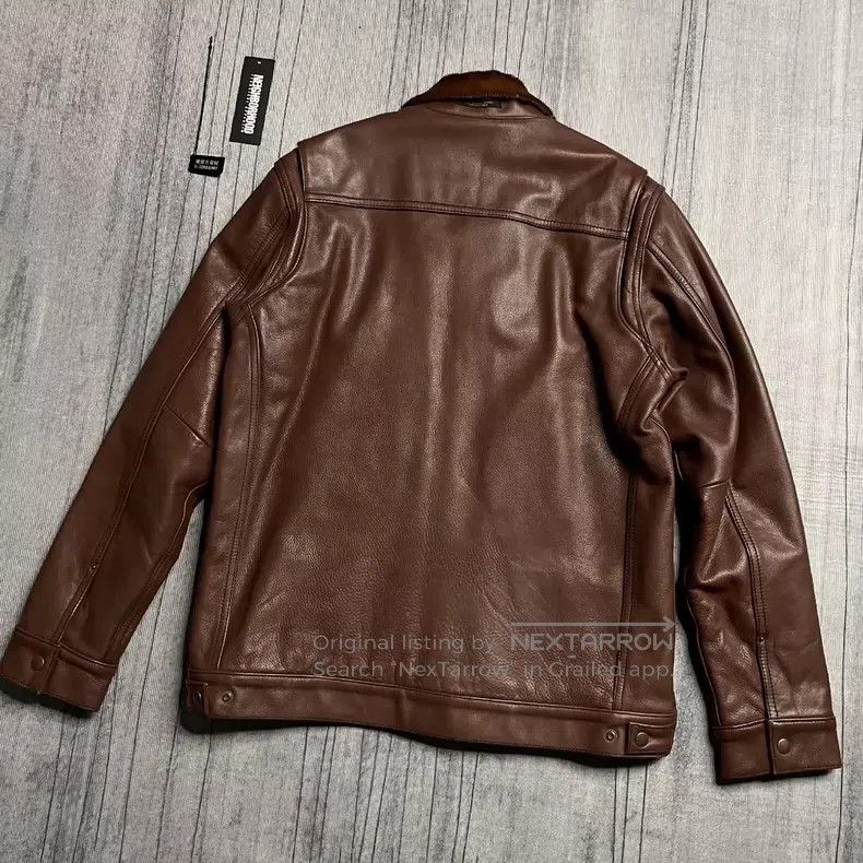 Neighborhood Neighborhood 13AW Vintage Real Leather Biker Jacket with H Size US L / EU 52-54 / 3 - 2 Thumbnail