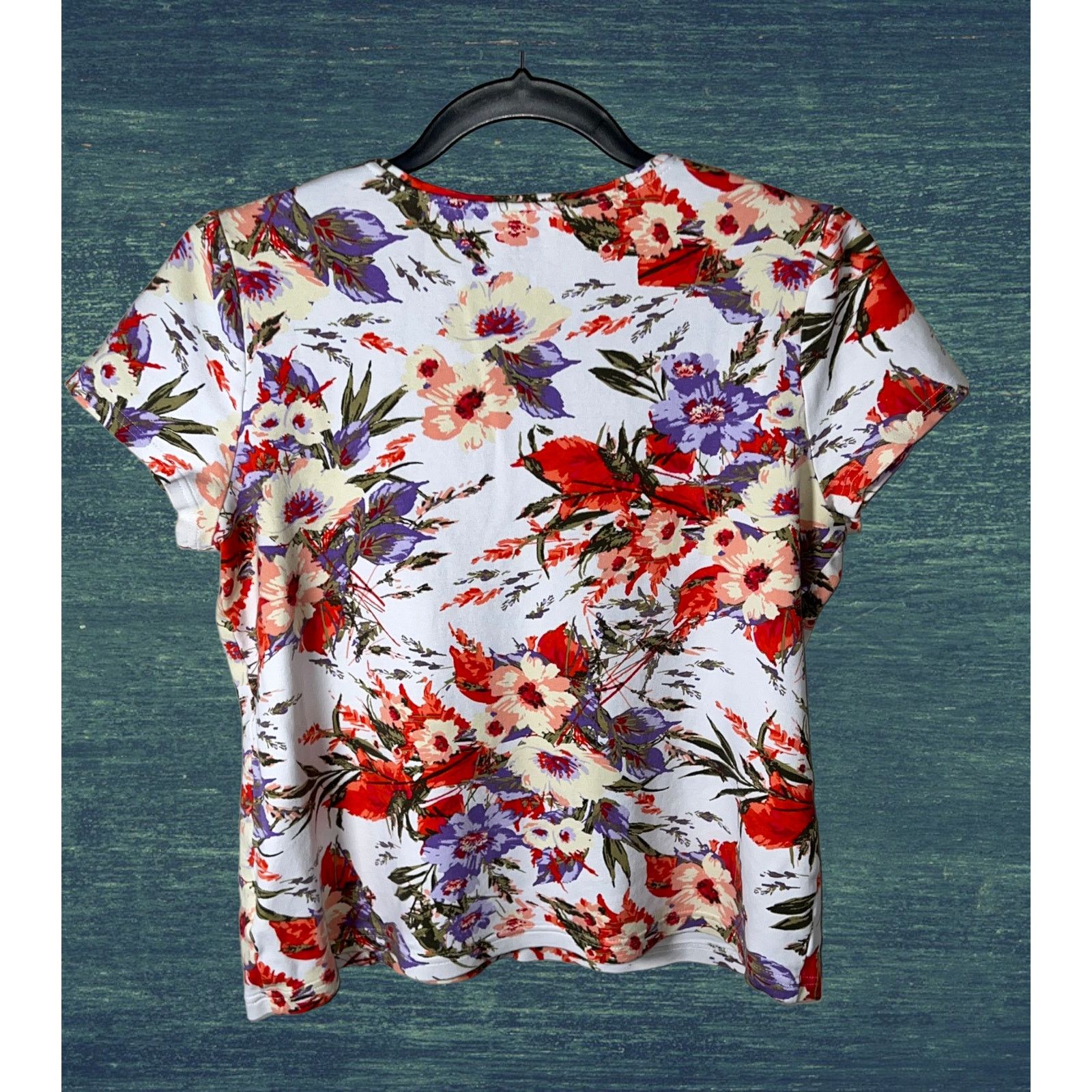 Croft & Barrow Flowers and Roses Croft & Barrow Shirt Size M / US 6-8 / IT 42-44 - 2 Thumbnail