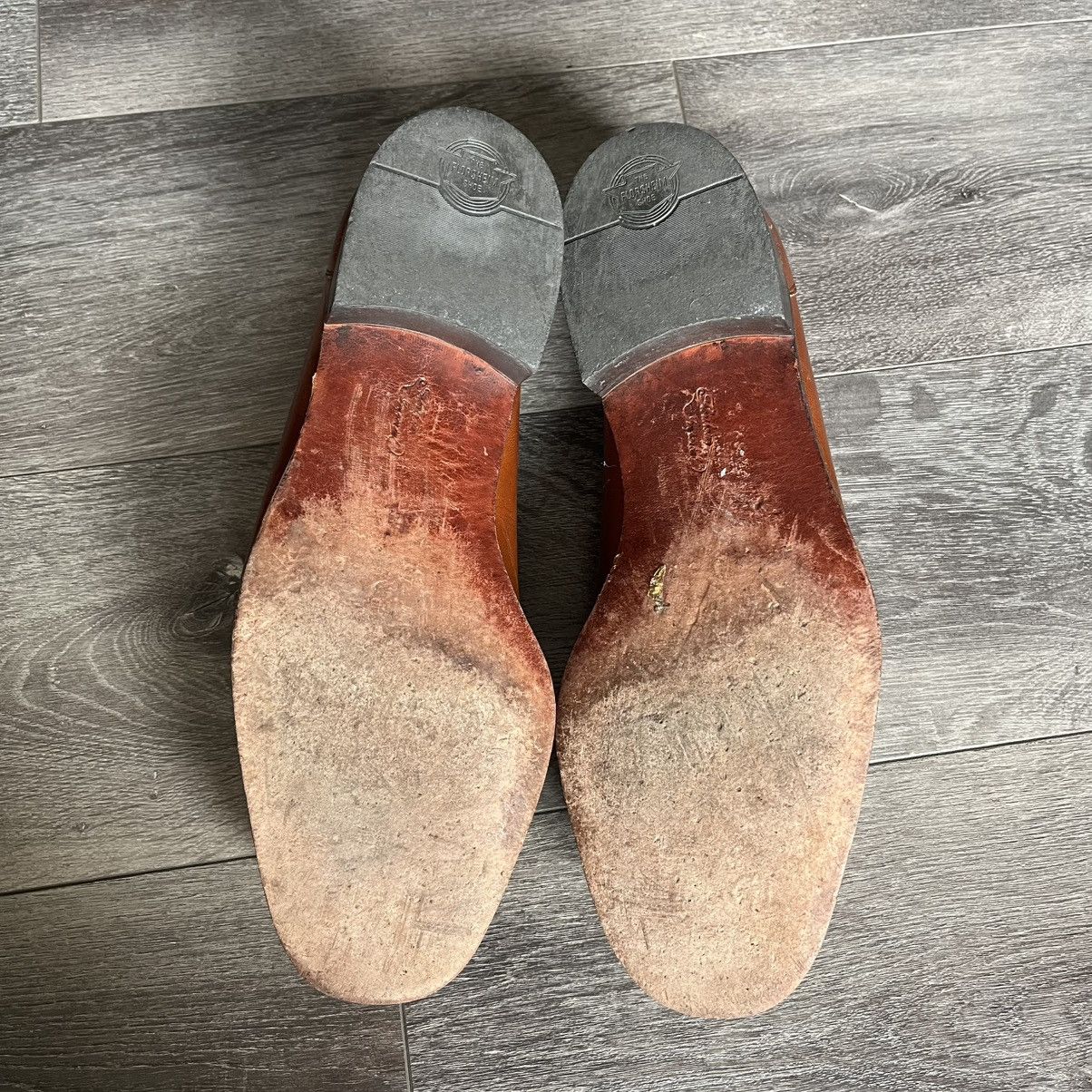 Florsheim Vintage 1990s Florsheim Imperial The Shoe Leather Loafers 12 Size US 12 / EU 45 - 5 Thumbnail