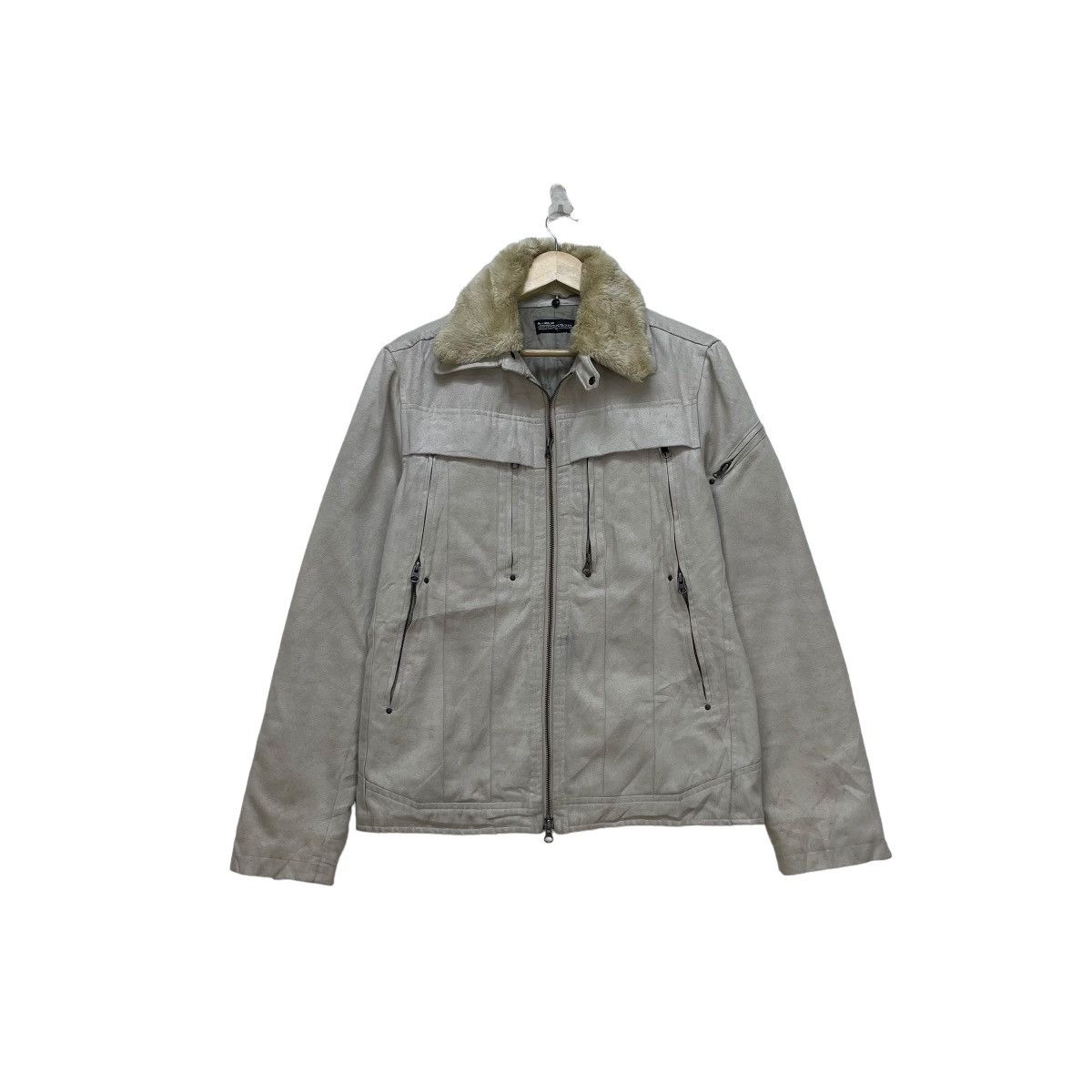 In The Attic × Japanese Brand × Le Grande Bleu (L.G.B.) Avant Garde Japanese Brand Real Zip Jacket Size US M / EU 48-50 / 2 - 1 Thumbnail