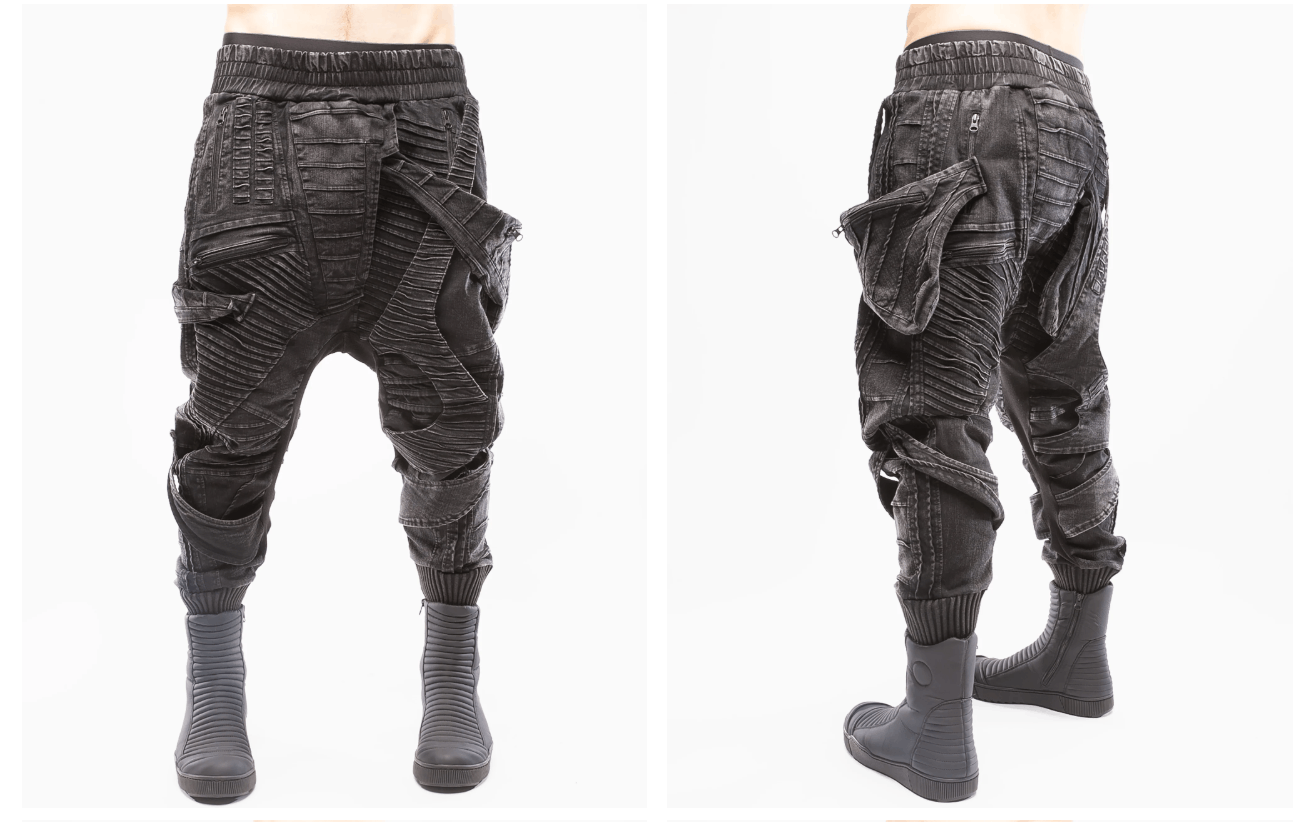 Demobaza Demobaza Jeans Baggy Outworn Limited Edition Size US 33 - 4 Thumbnail
