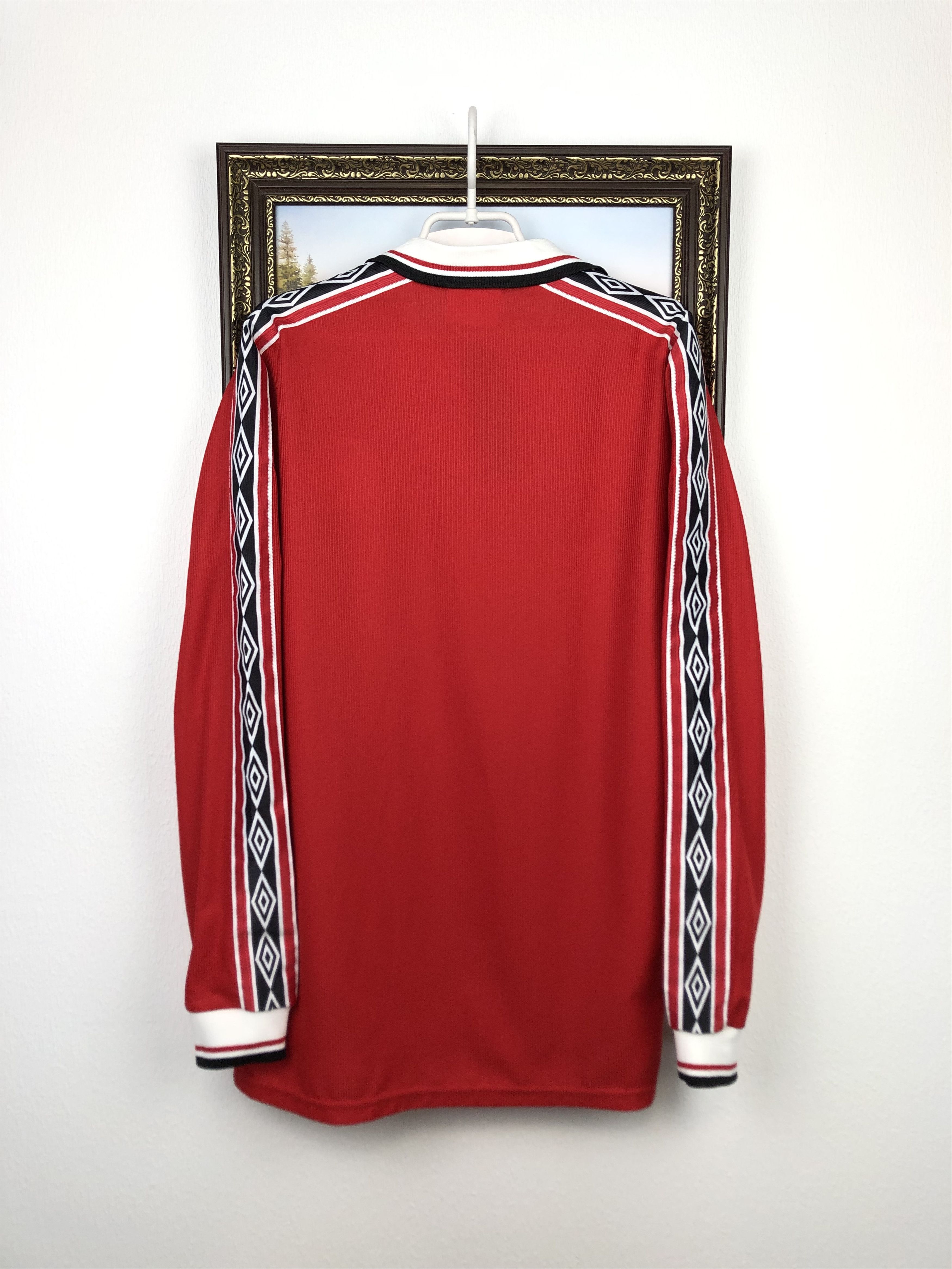 Vintage Manchester United football shirt Soccer Long Sleeve Jersey Size US XL / EU 56 / 4 - 12 Thumbnail