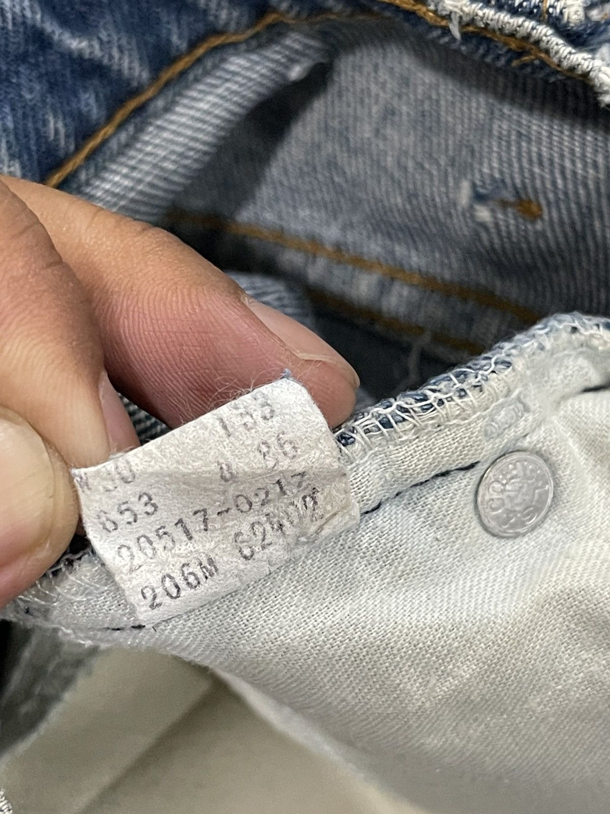 Levi's Vintage Levis Orange Tab Distressed Denim Pants Size US 30 / EU 46 - 15 Thumbnail