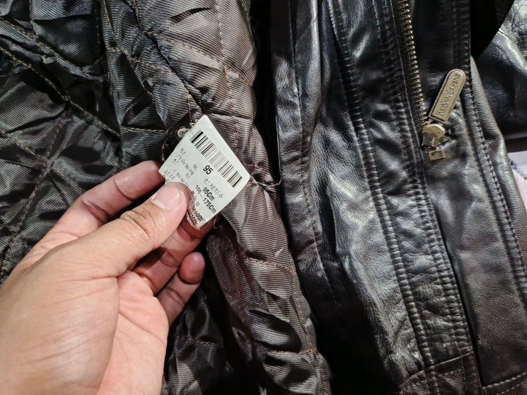 Yves Saint Laurent YSL leather jacket vintage Size US M / EU 48-50 / 2 - 4 Thumbnail
