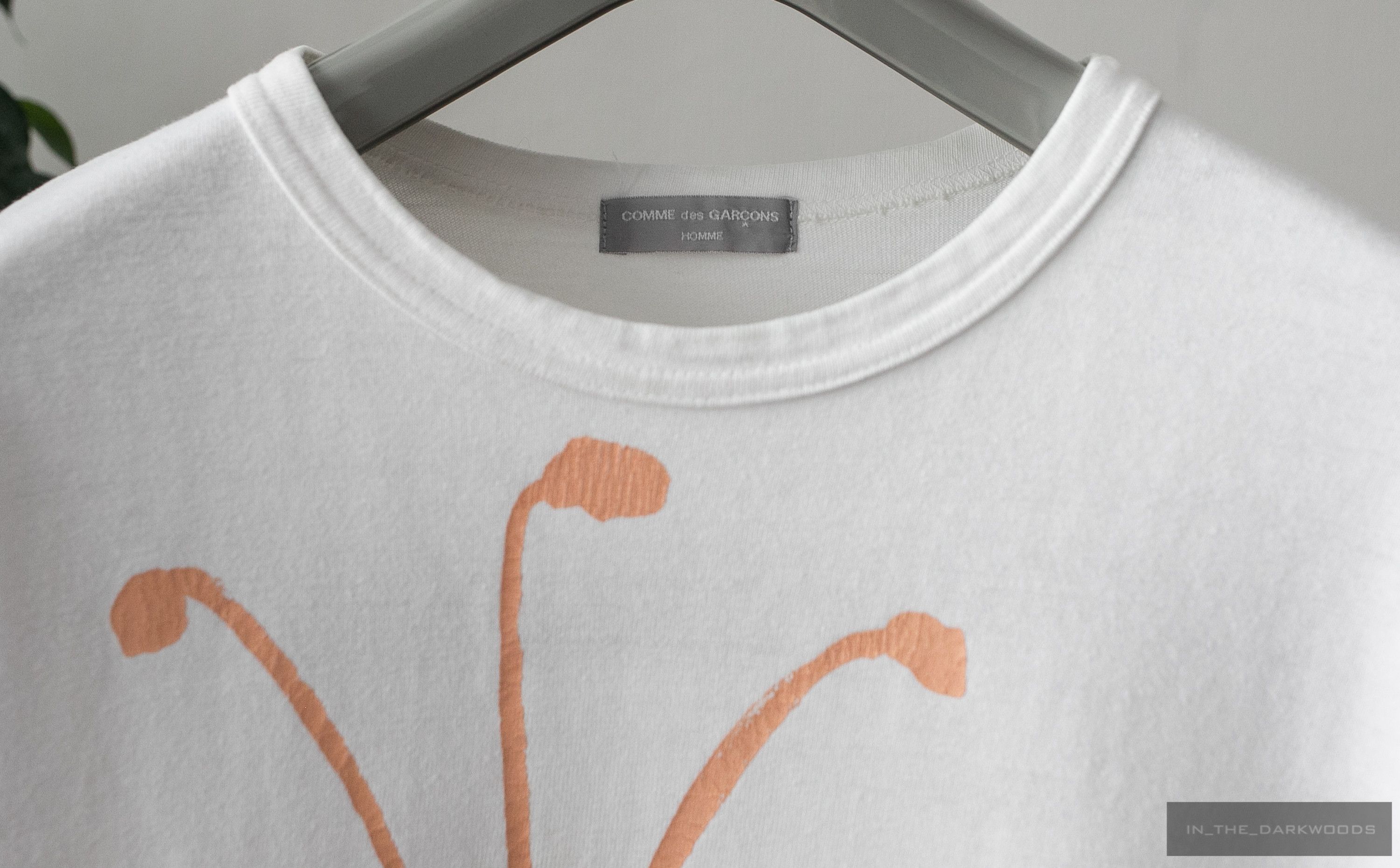 Comme des Garcons Homme floral printed tee 2003SS Size US M / EU 48-50 / 2 - 5 Thumbnail