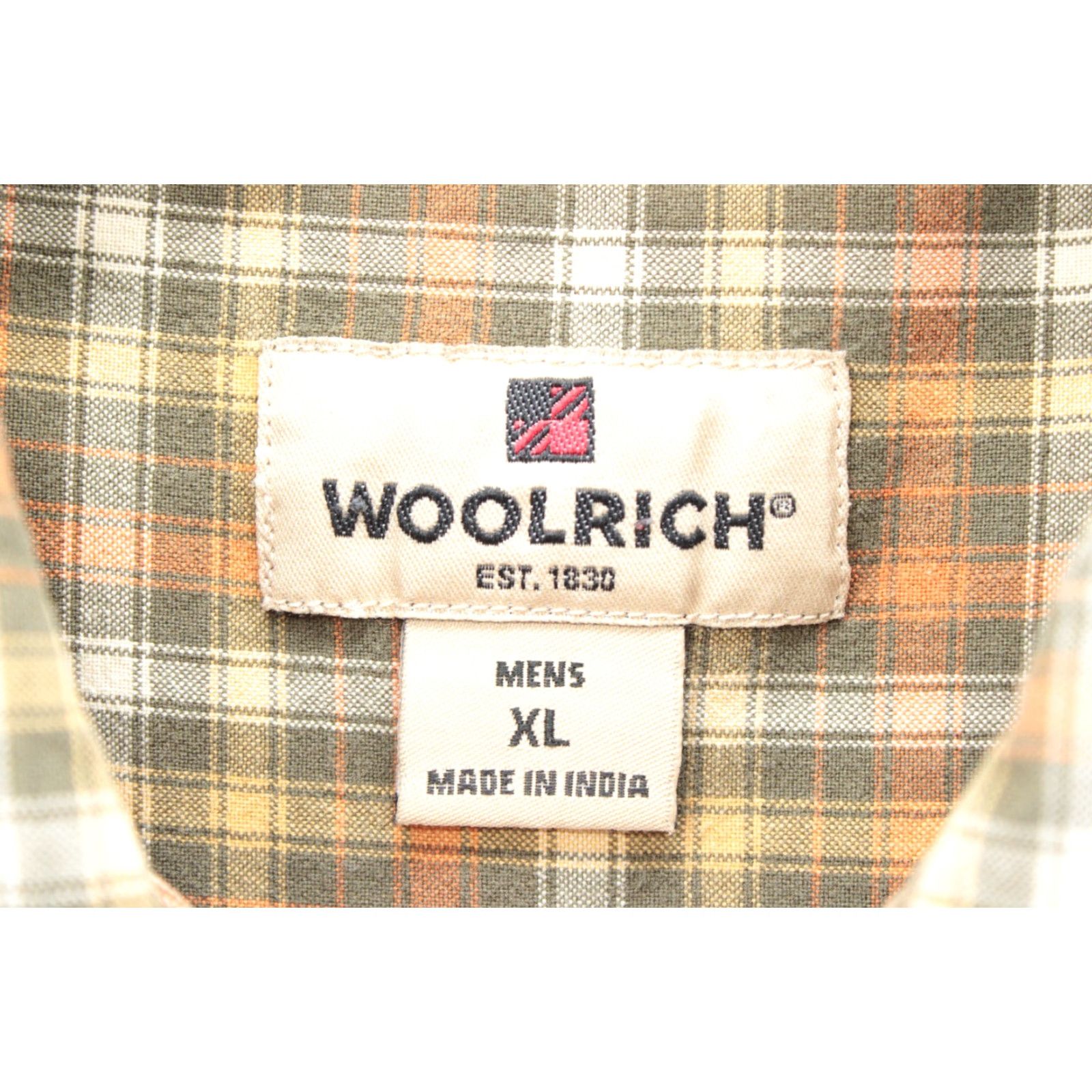 Vintage Woolrich Shirt Mens XL Brown Plaid Button-Down Long Sleeve Outdoors Workwear Size US XL / EU 56 / 4 - 5 Thumbnail