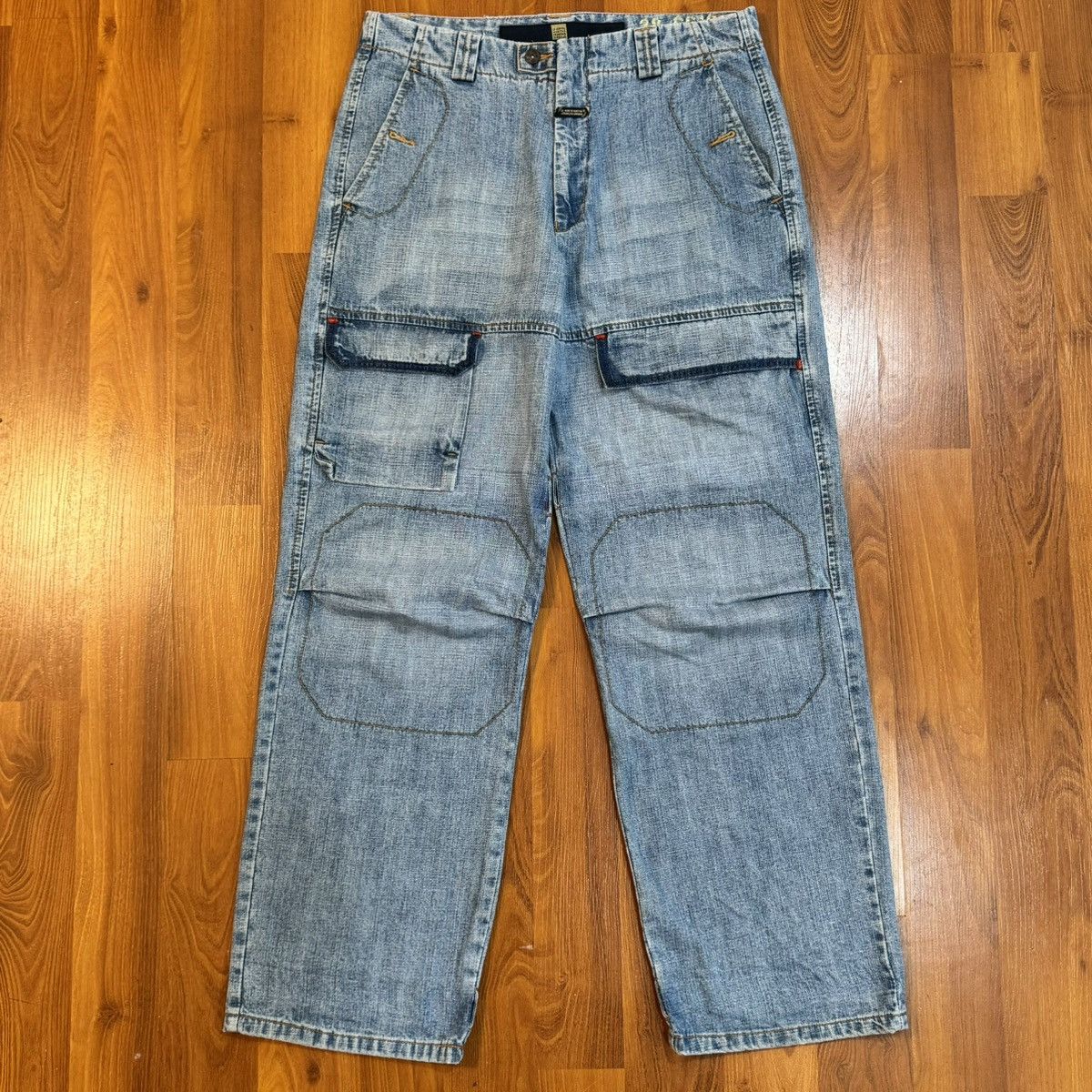 Marithe Francois Girbaud Jeans with Red Print