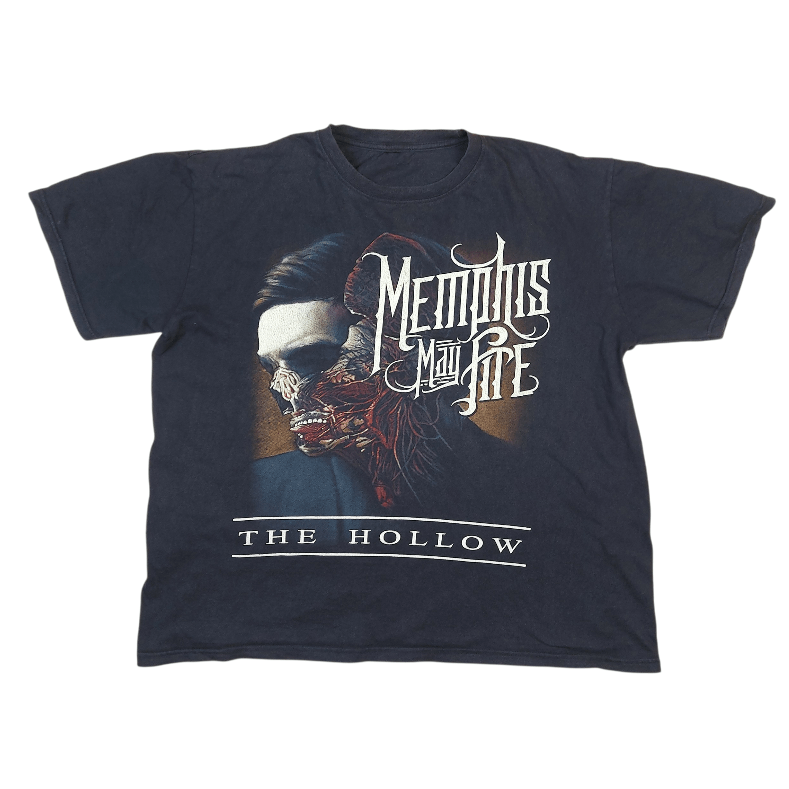 Band Tees 2011 Memphis May Fire Band The Hollow Metalcore Bootleg TEE Size US XL / EU 56 / 4 - 2 Thumbnail
