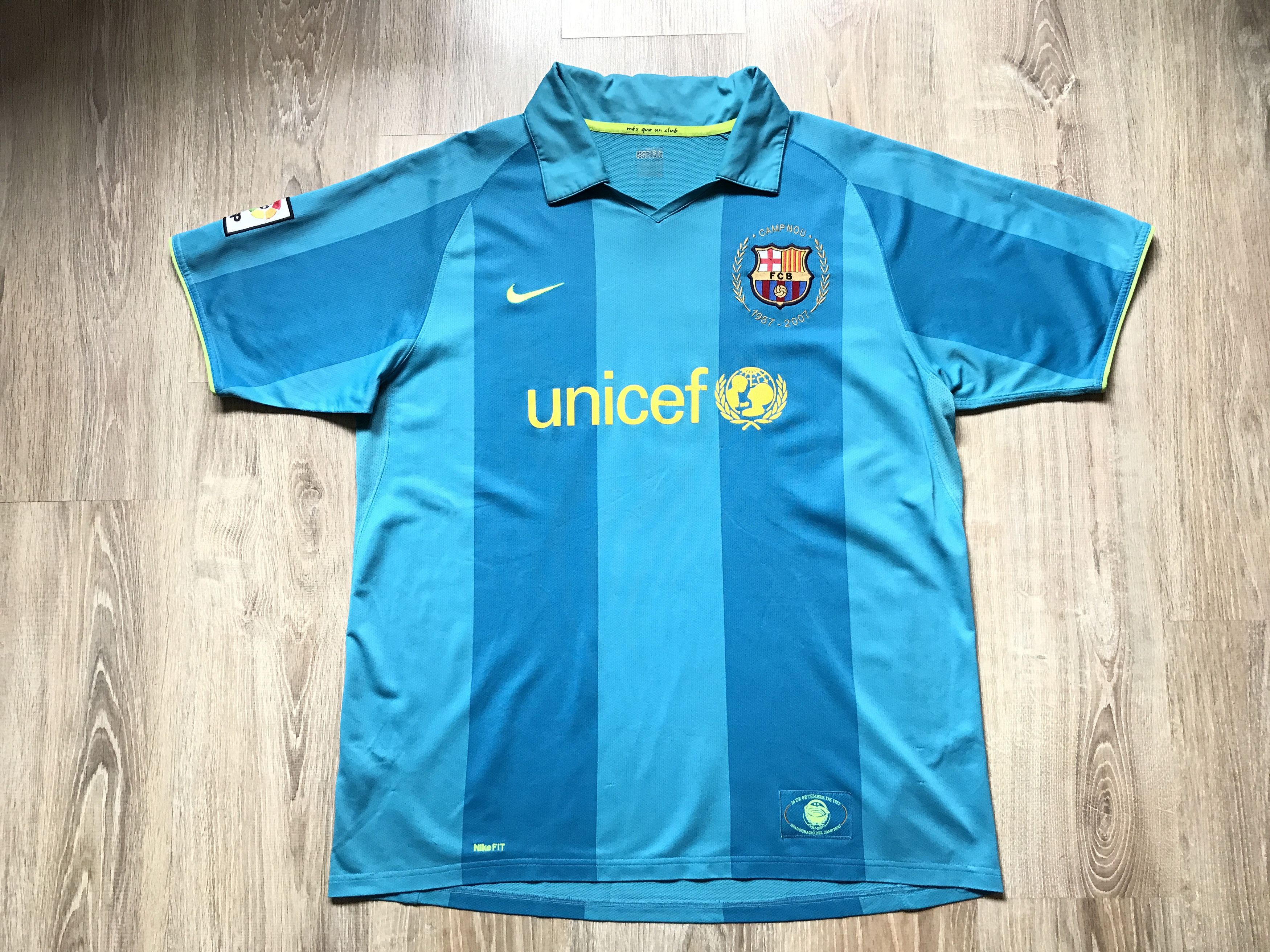 Nike Vintage Nike Barcelona Football Shirt Size US XL / EU 56 / 4 - 1 Thumbnail