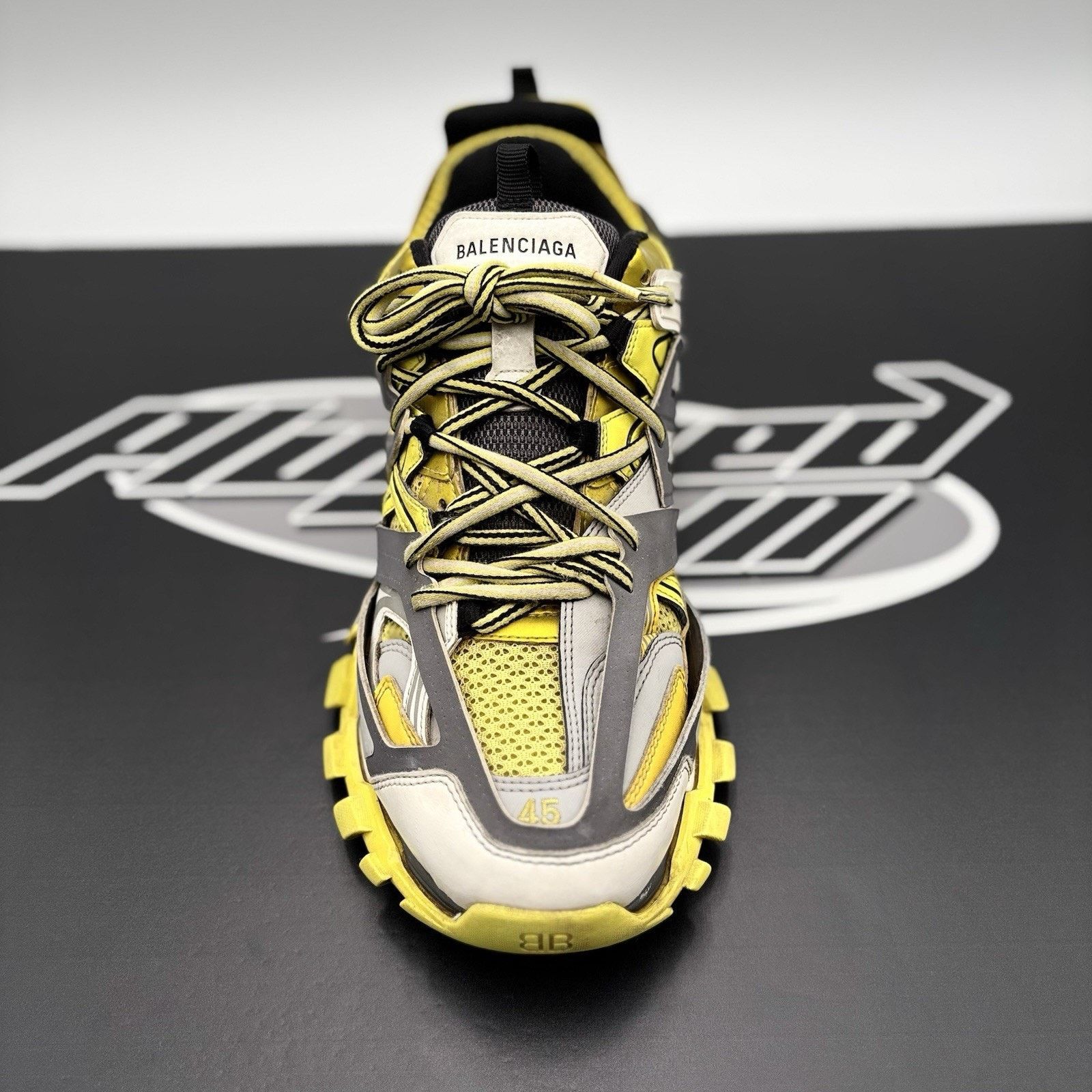 Balenciaga Balenciaga Track ' White Yellow ' | GOOD CONDITION! Size US 12 / EU 45 - 5 Thumbnail