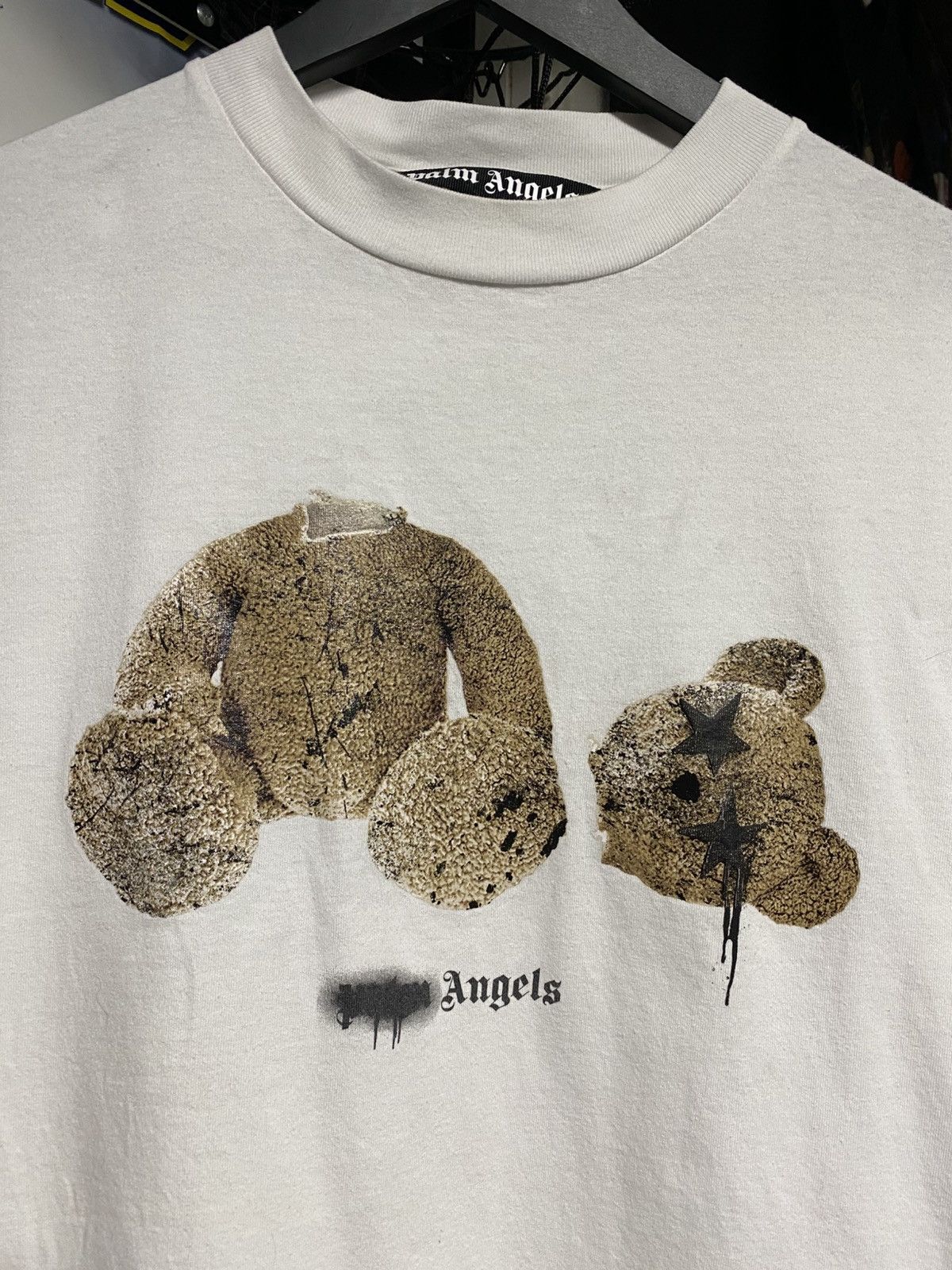 Palm Angels Palm Angels Kill the Bear White T-Shirt Size Small Size US S / EU 44-46 / 1 - 4 Thumbnail