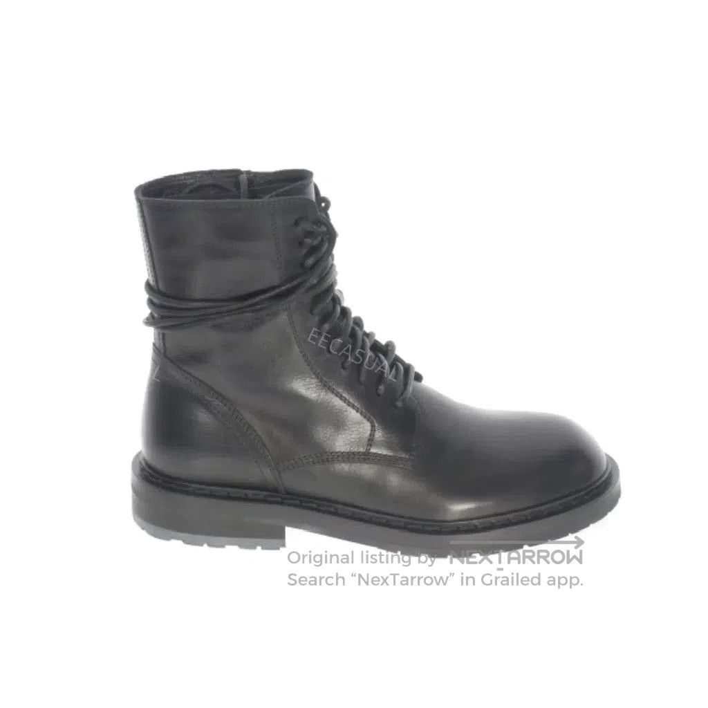 Ann Demeulemeester ANN DEMEULEMEESTER Black Ankle Boots. Size US 8 / IT 38 - 4 Thumbnail