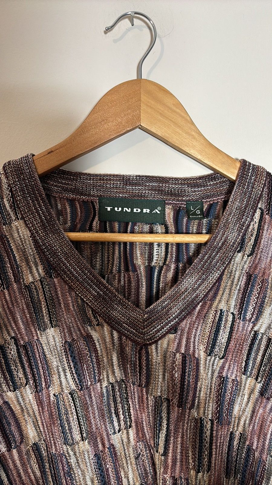 Tundra Vintage Tundra Sweater Coogi Style Canada 3D Size US L / EU 52-54 / 3 - 2 Thumbnail
