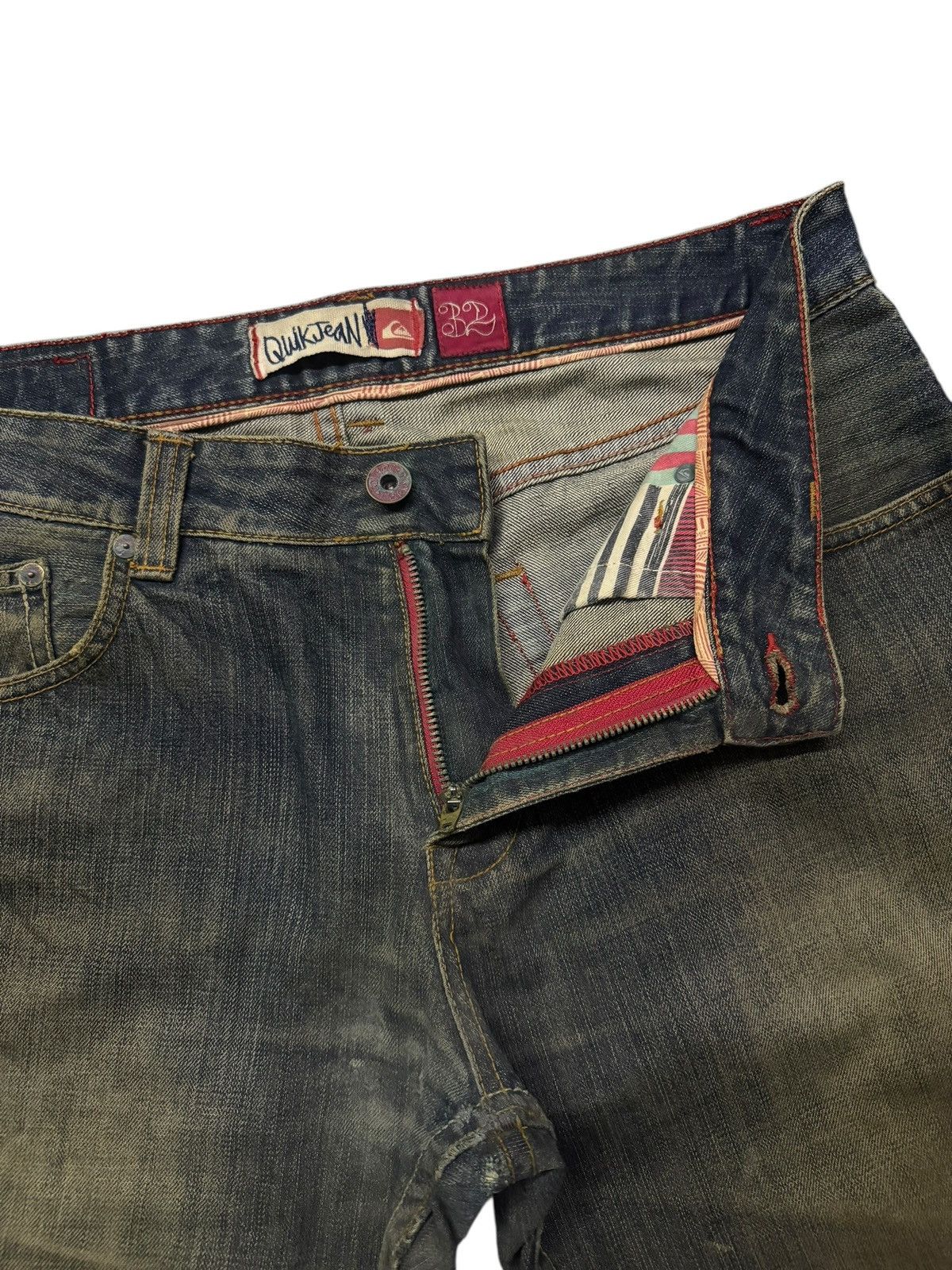 Quiksilver Vintage Y2K Quiksilver QuikJean Japanese Denim Jeans | W35 Size US 35 - 9 Thumbnail