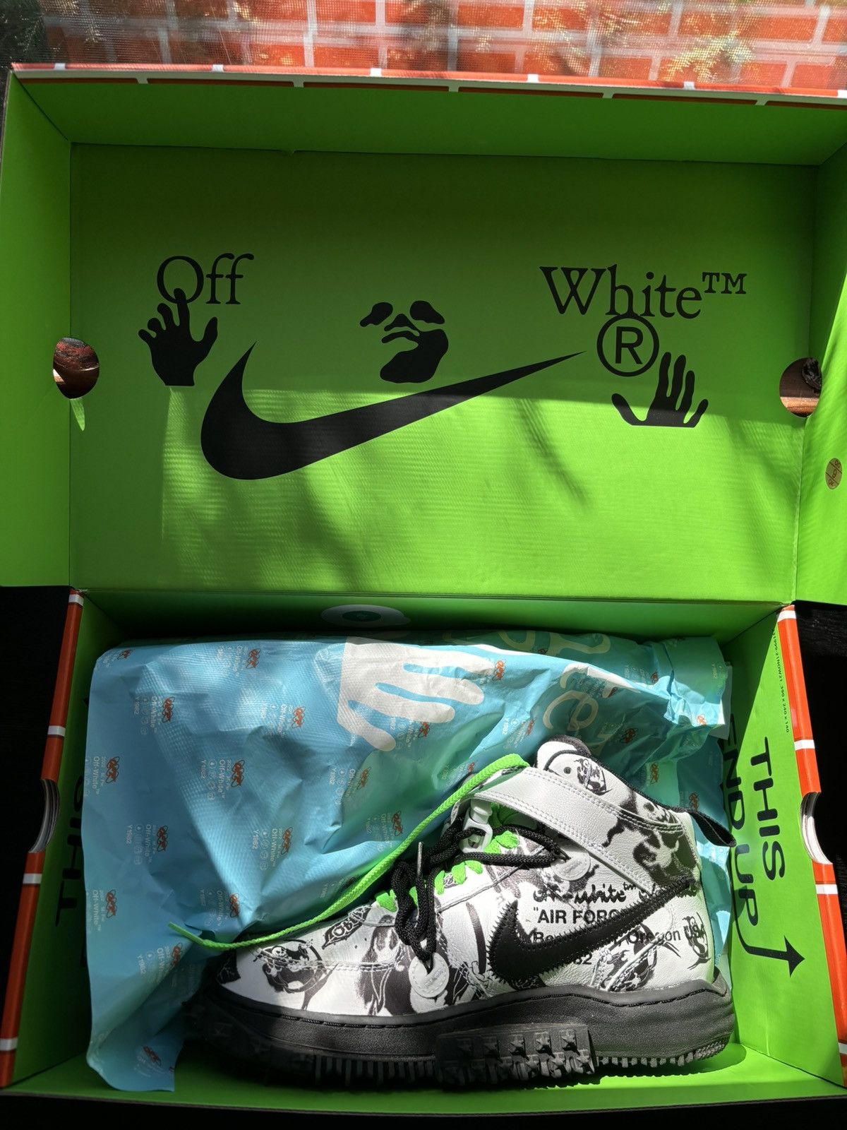 Nike Air Force Off White Grim Reapers